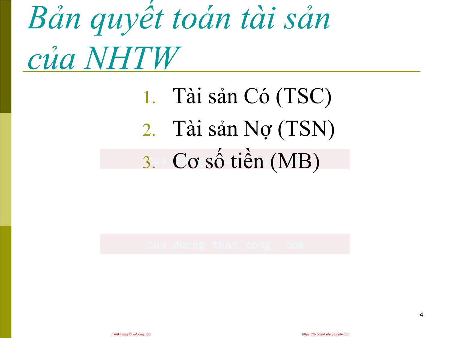 Hệ thống tài chính - Ngân hàng trung ương với quá trình cung ứng tiền tệ trang 4