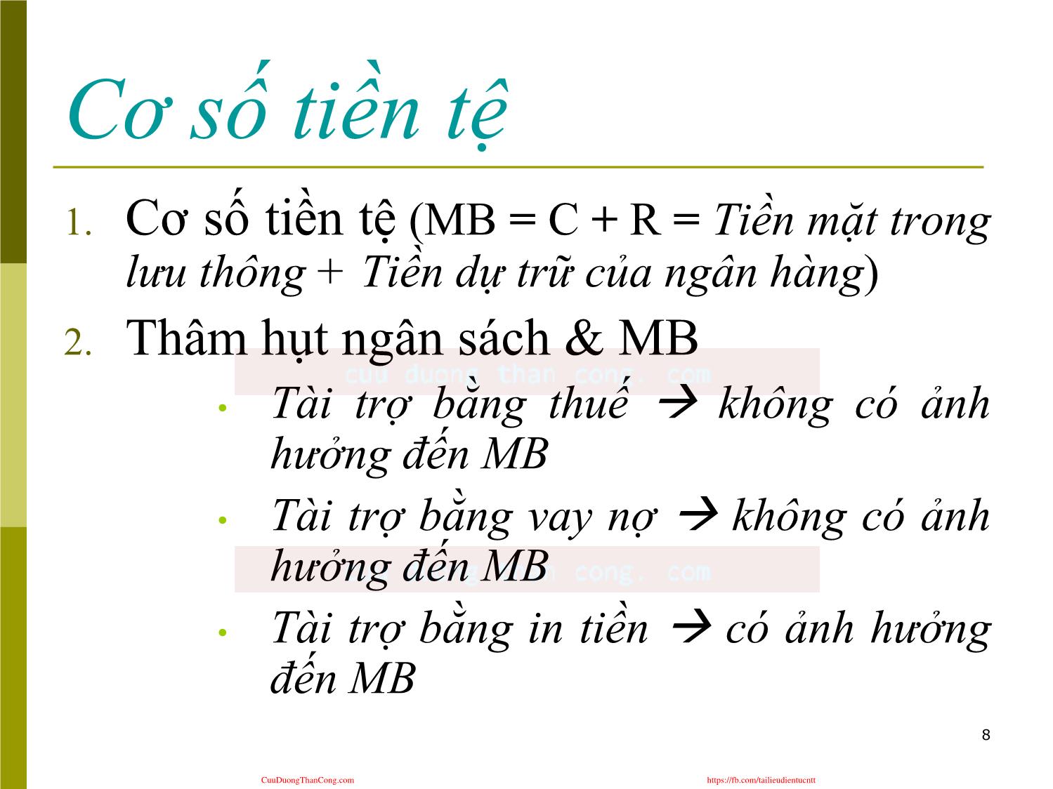 Hệ thống tài chính - Ngân hàng trung ương với quá trình cung ứng tiền tệ trang 8