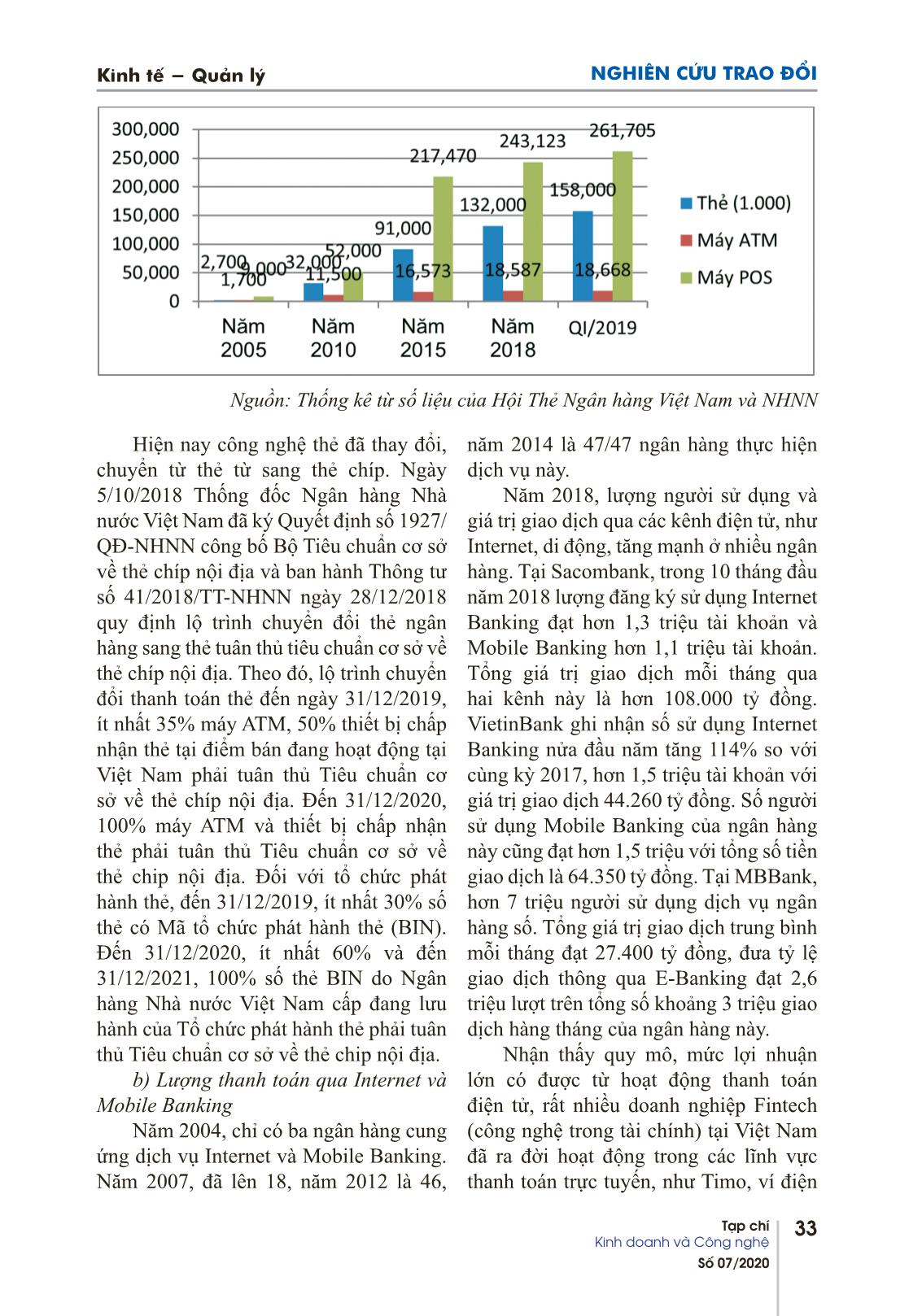 Dịch vụ ngân hàng điện tử: thời cơ và thách thức cho các ngân hàng thương mại Việt Nam trang 4