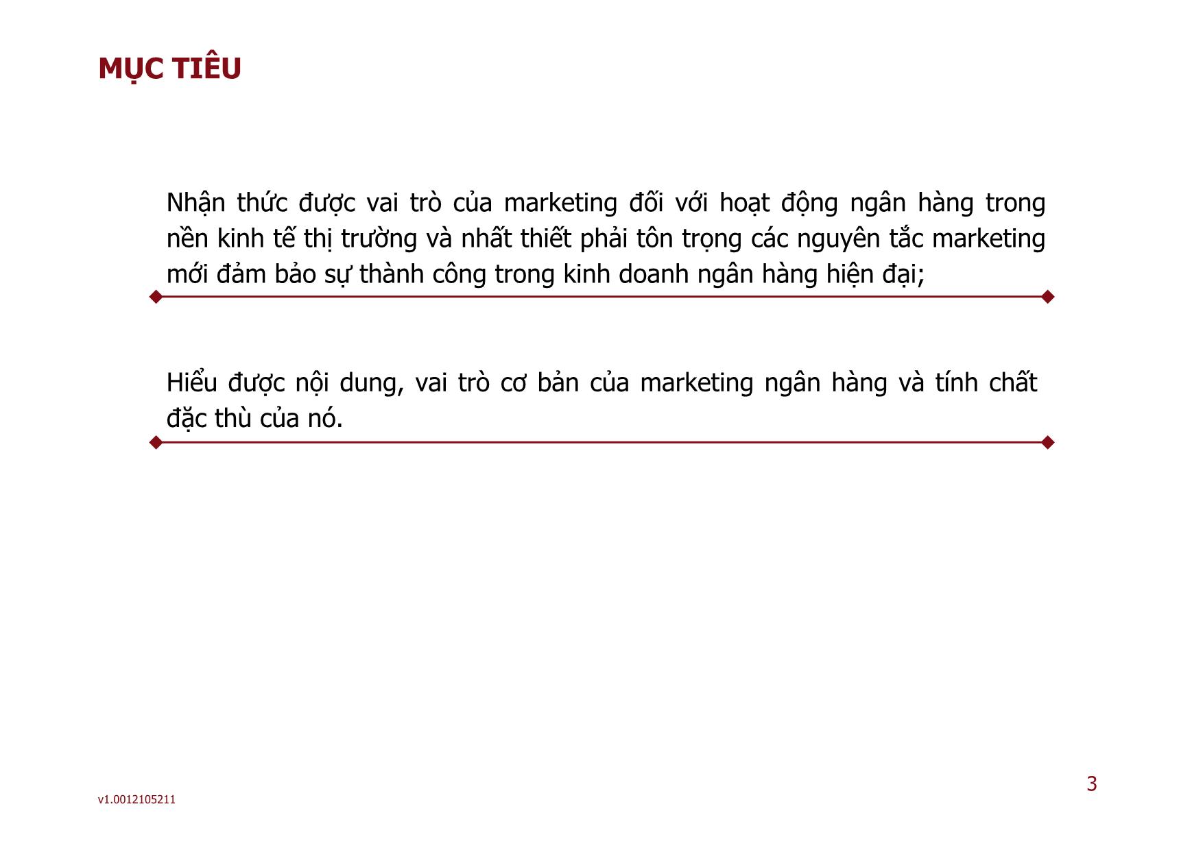 Marketing ngân hàng - Bài 01: Tổng quan về marketing ngân hàng trang 3