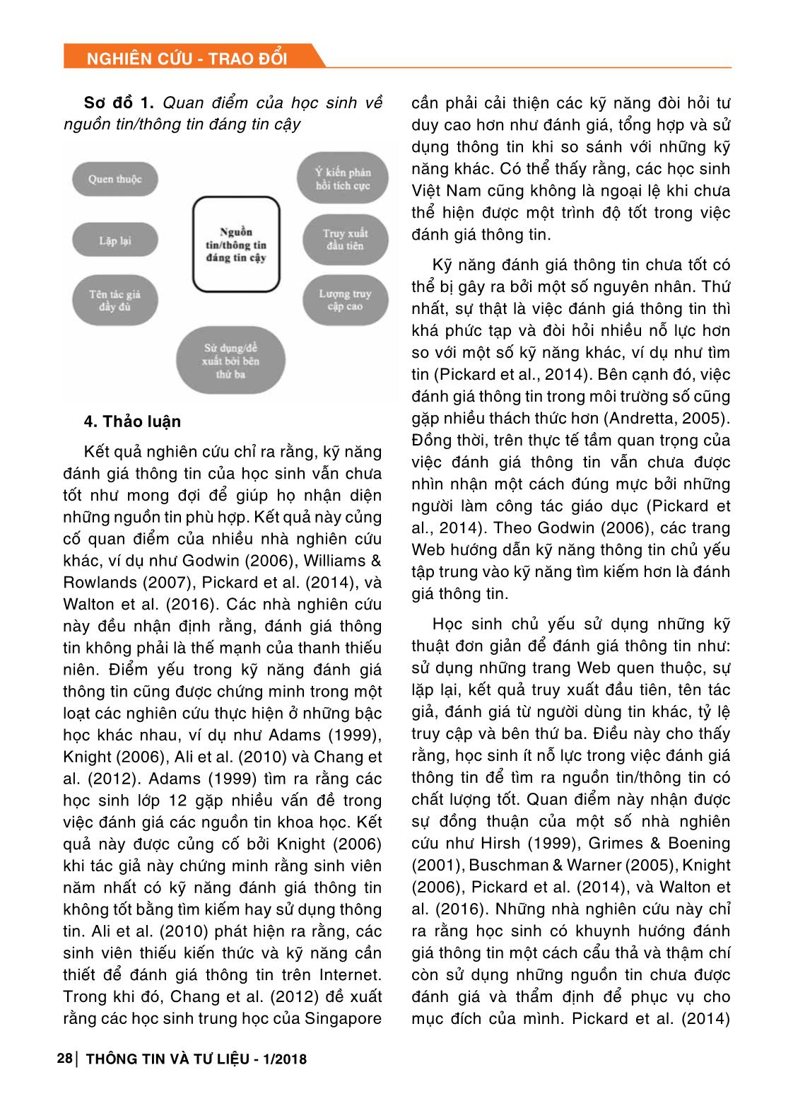 Kỹ năng đánh giá thông tin của thanh thiếu niên Việt Nam trang 6