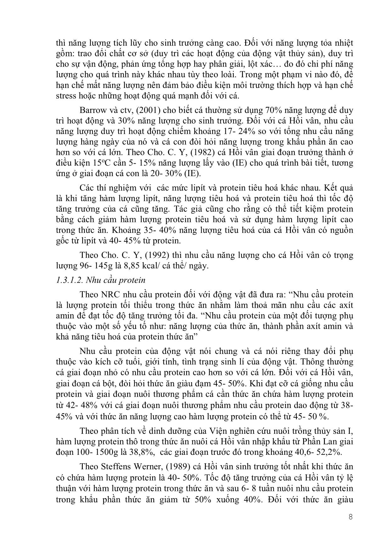 Giáo trình Nuôi cá nước lạnh trang 9