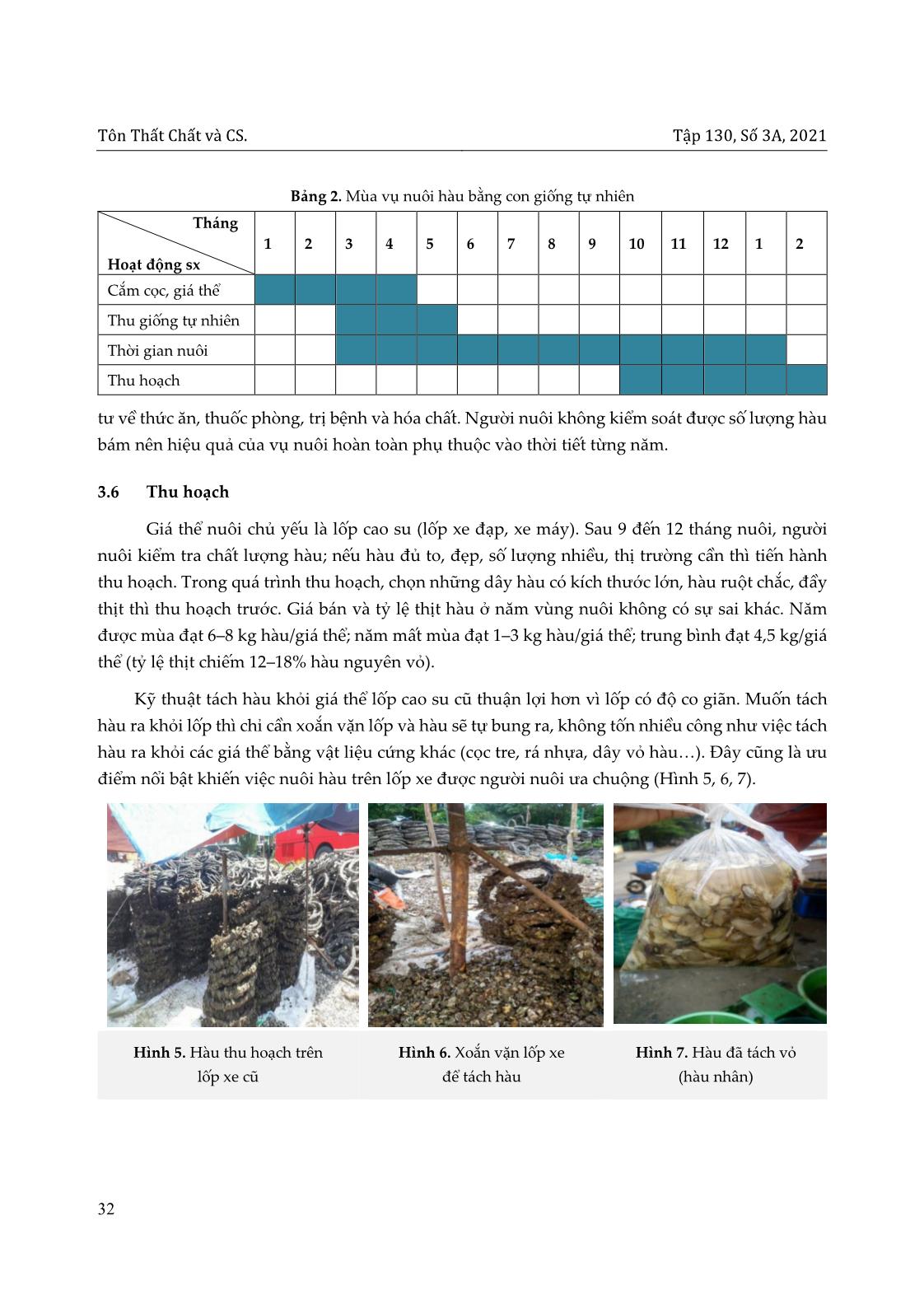 Hiện trạng nuôi hàu tại đầm Lập an, thị trấn lăng cô huyện Phú Lộc, tỉnh Thừa Thiên Huế trang 8