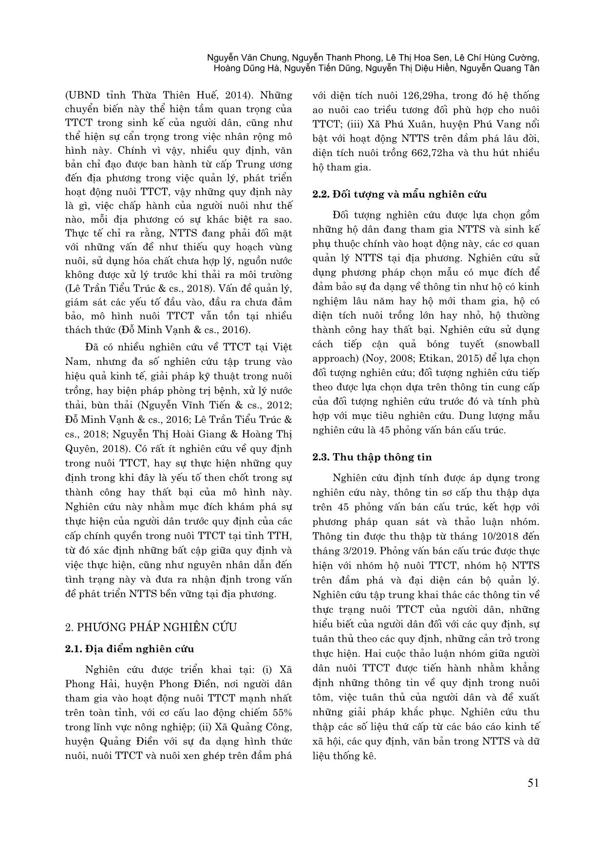 Khoảng cách giữa quy định và thực hiện trong nuôi tôm thẻ chân trắng tại Thừa Thiên Huế trang 2