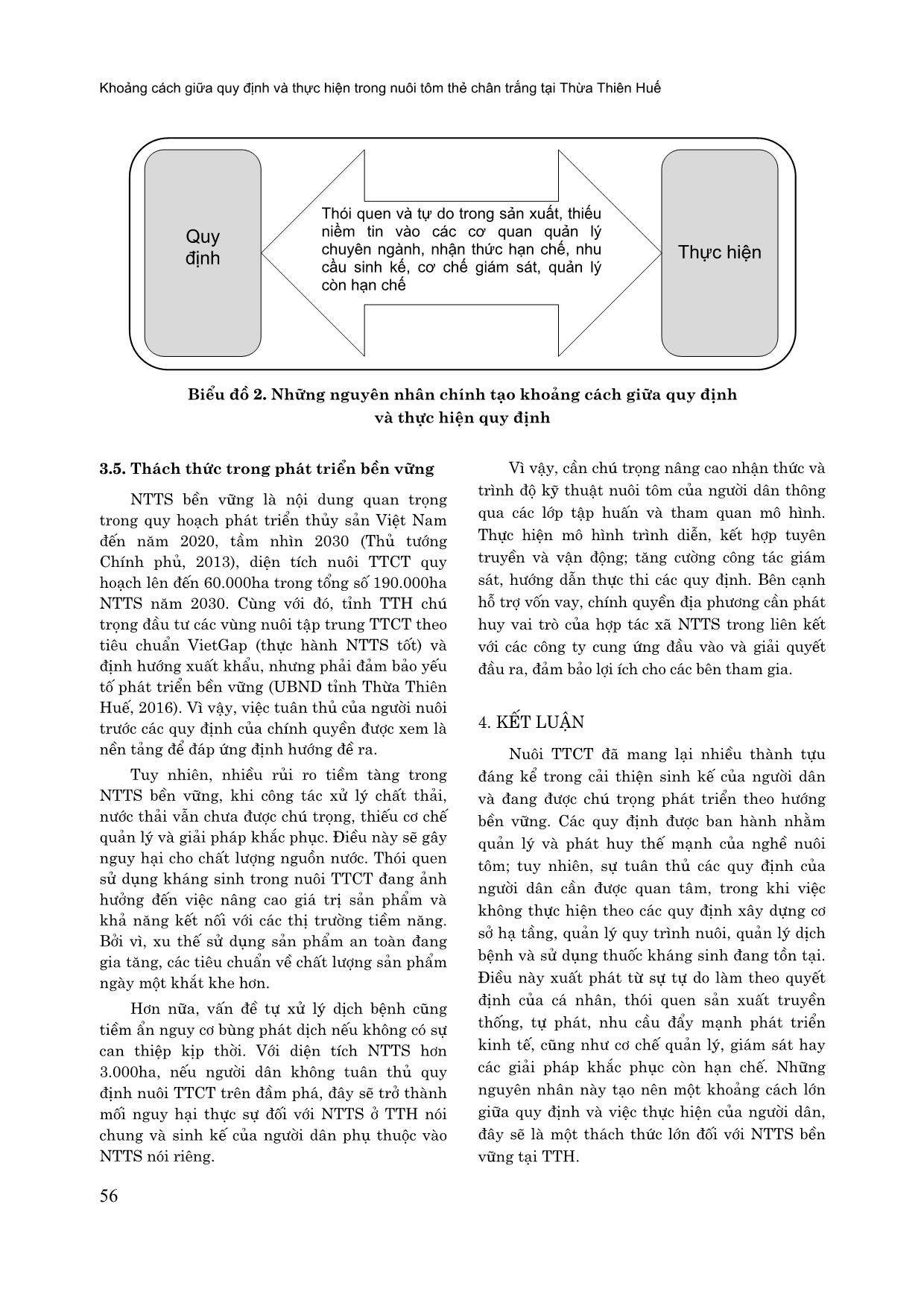 Khoảng cách giữa quy định và thực hiện trong nuôi tôm thẻ chân trắng tại Thừa Thiên Huế trang 7
