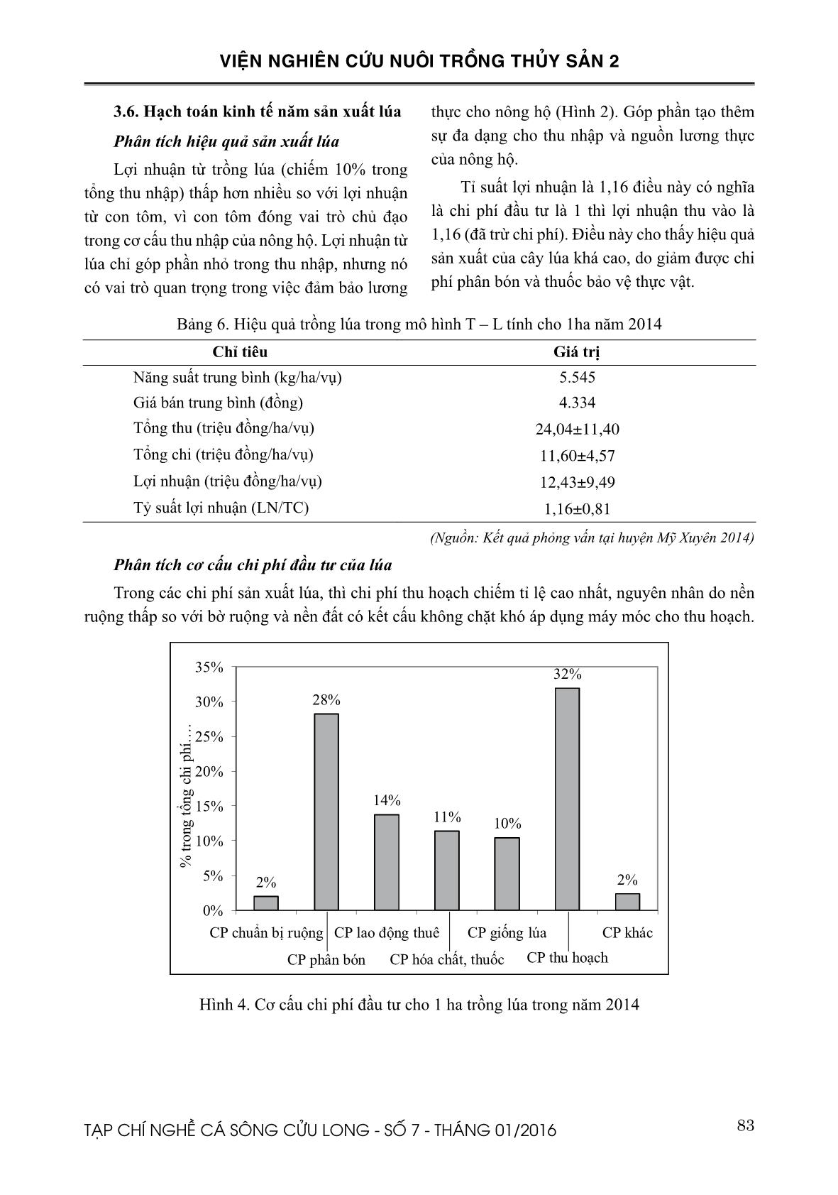 So sánh hiệu quả các mô hình nuôi tôm thẻ chân trắng tại huyện Mỹ xuyên, tỉnh Sóc Trăng trang 8