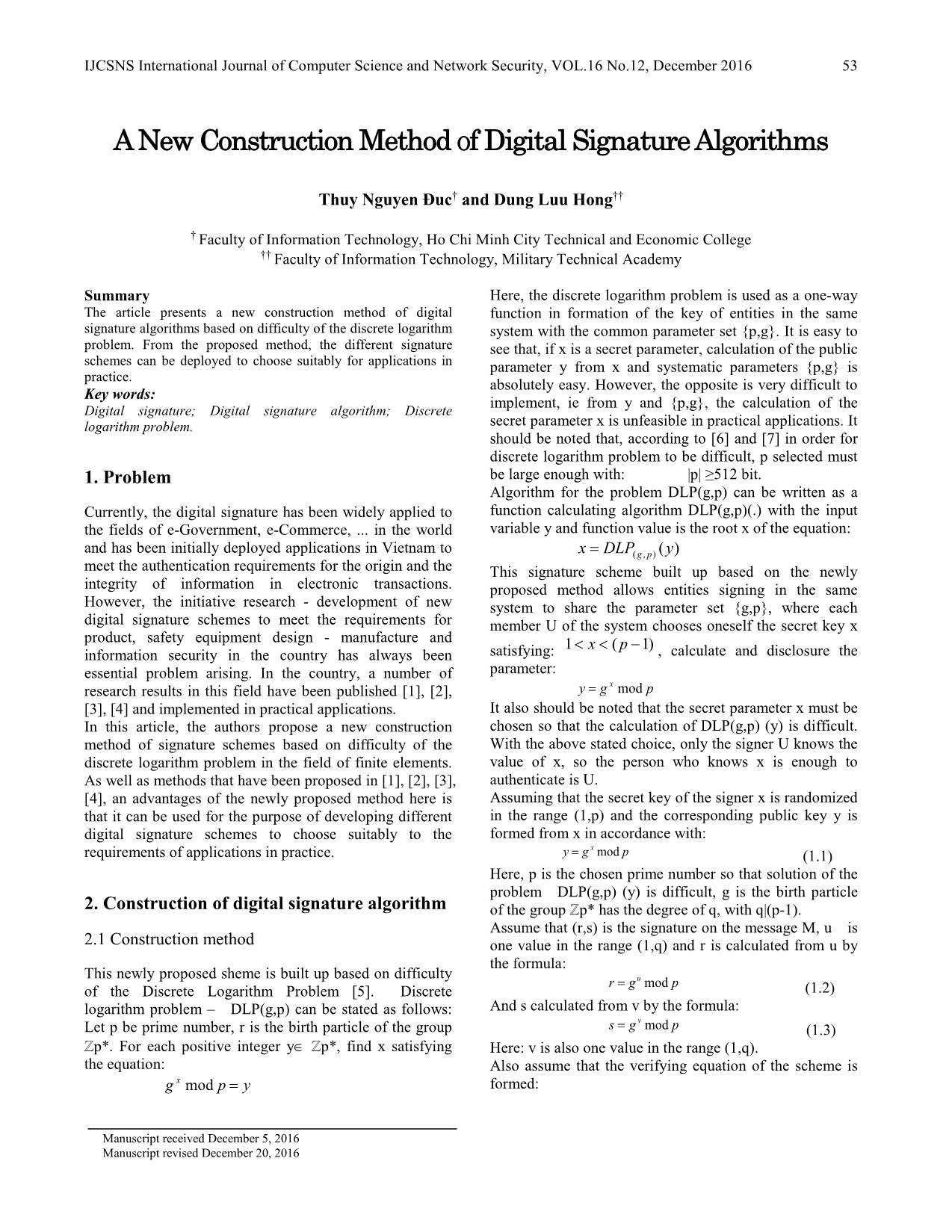 A new construction method of digital signature algorithms trang 1