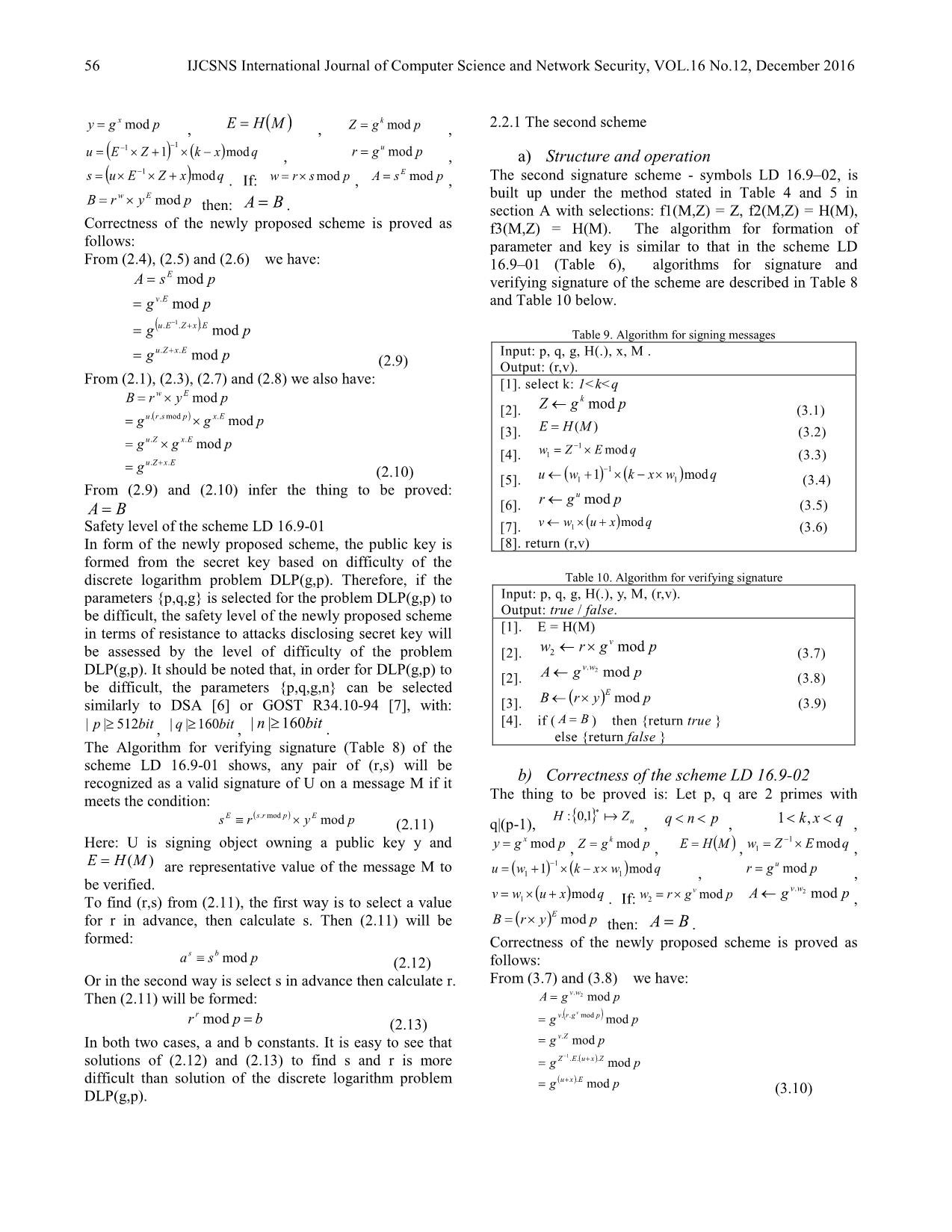 A new construction method of digital signature algorithms trang 4