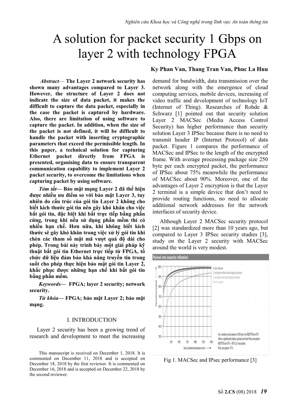 A solution for packet security 1 Gbps on layer 2 with technology FPGA trang 1