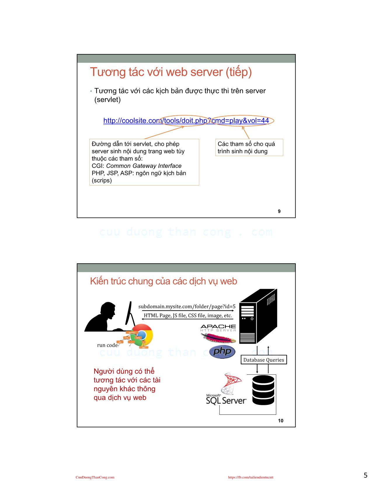 An ninh mạng - Bài 6: An toàn dịch vụ web sql injection trang 5