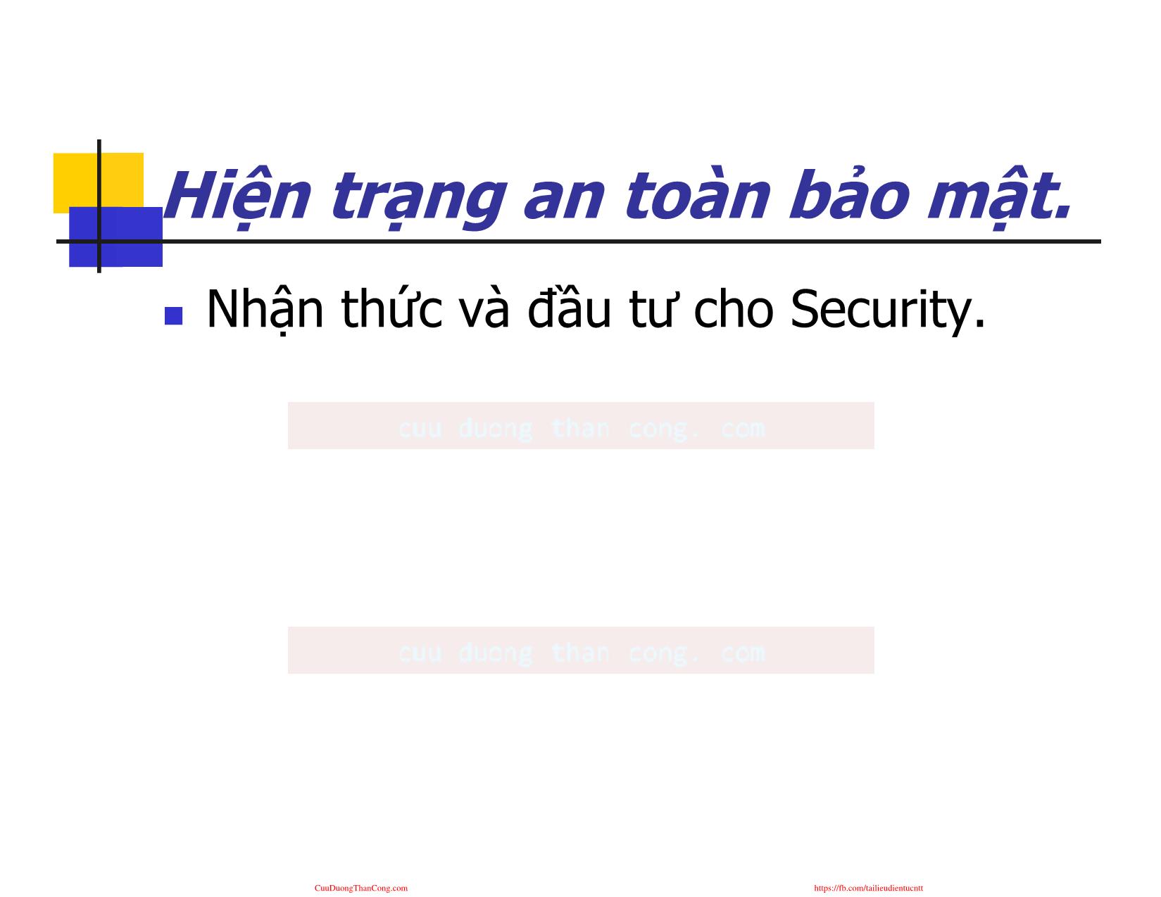 An ninh mạng - Tổng quan về an toàn bảo mật trang 10