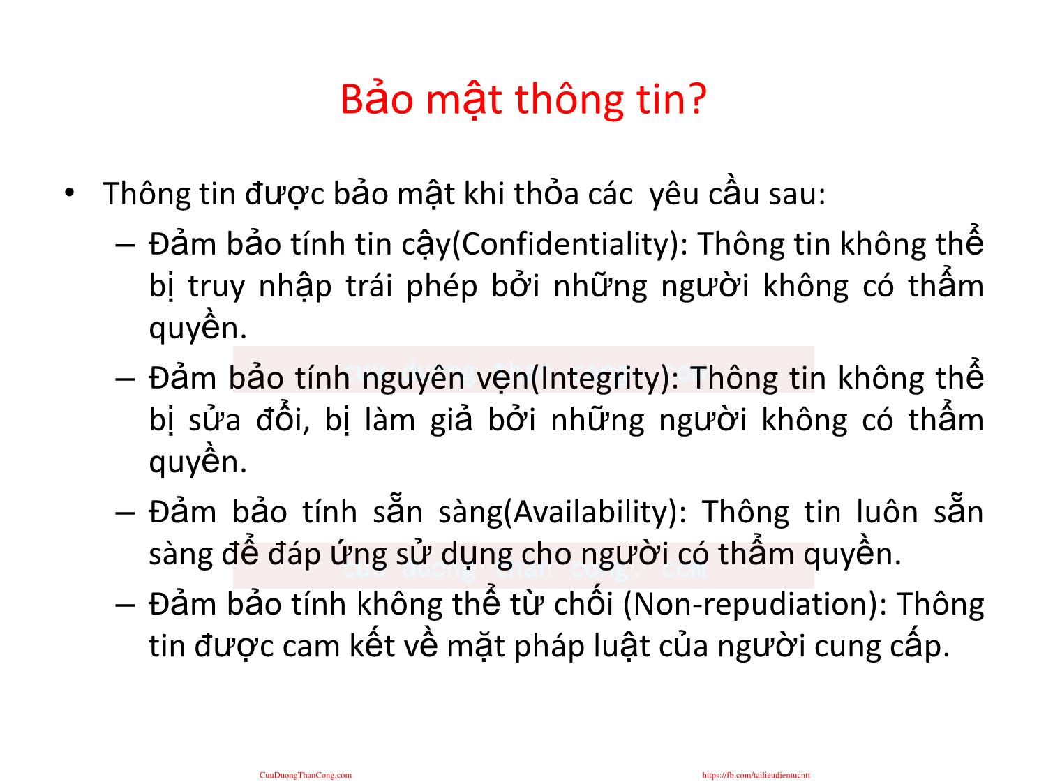 An ninh mạng - Chương 1: Tổng quan trang 4