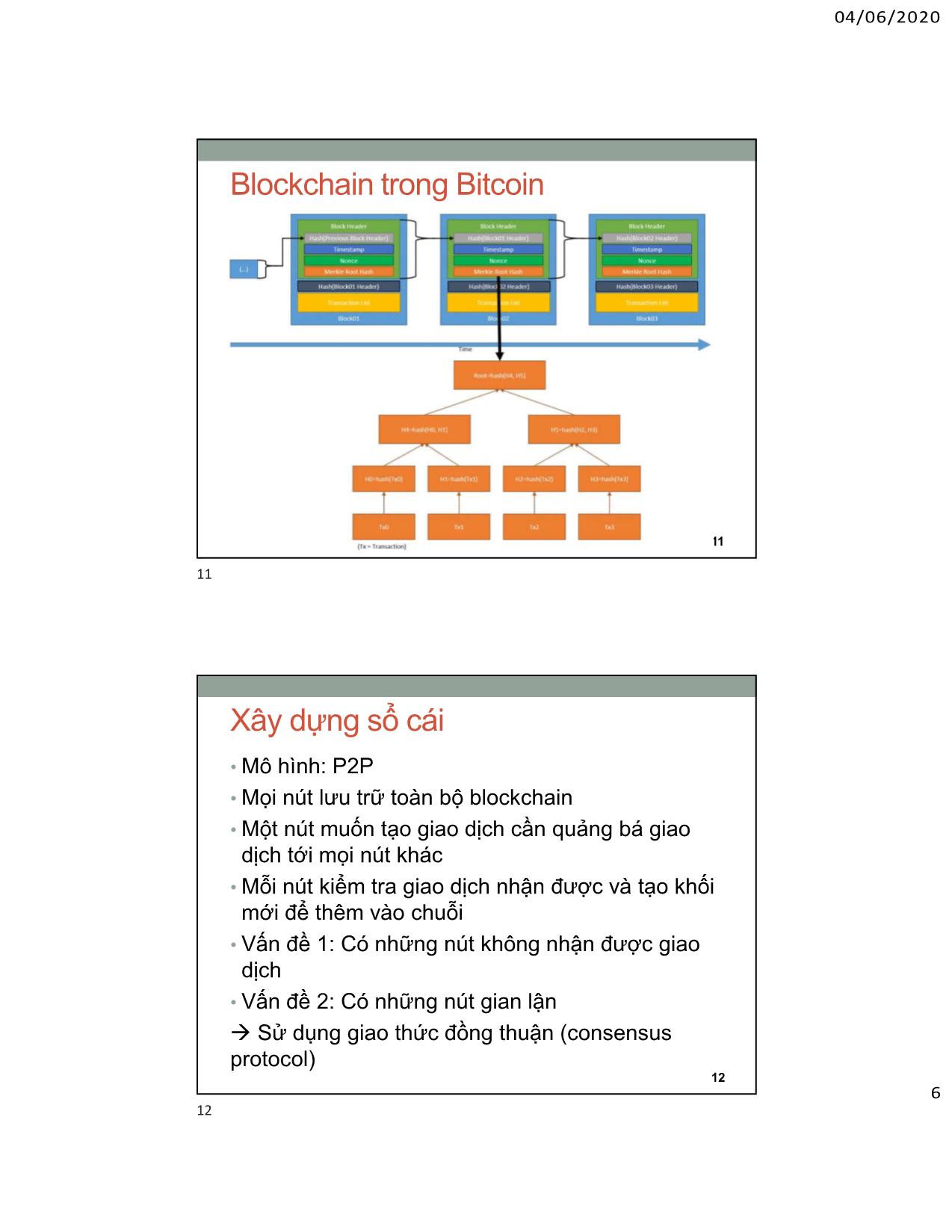 An ninh mạng máy tính - Bài 9: Blockchain trang 6