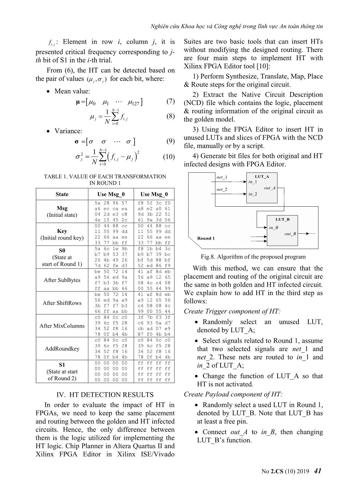 Hardware trojan detection technique using frequency characteristic analysis of path delay in application specific integrated circuits trang 6