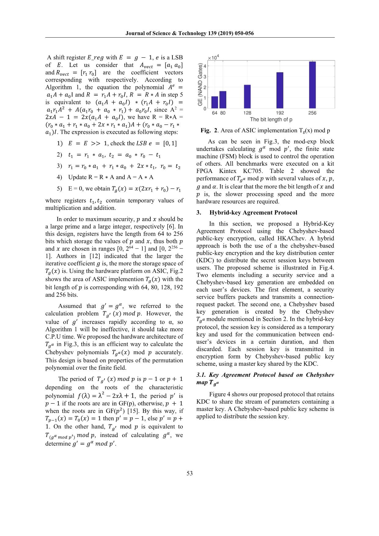 Hybrid - Key agreement protocol based on chebyshev polynomials trang 4