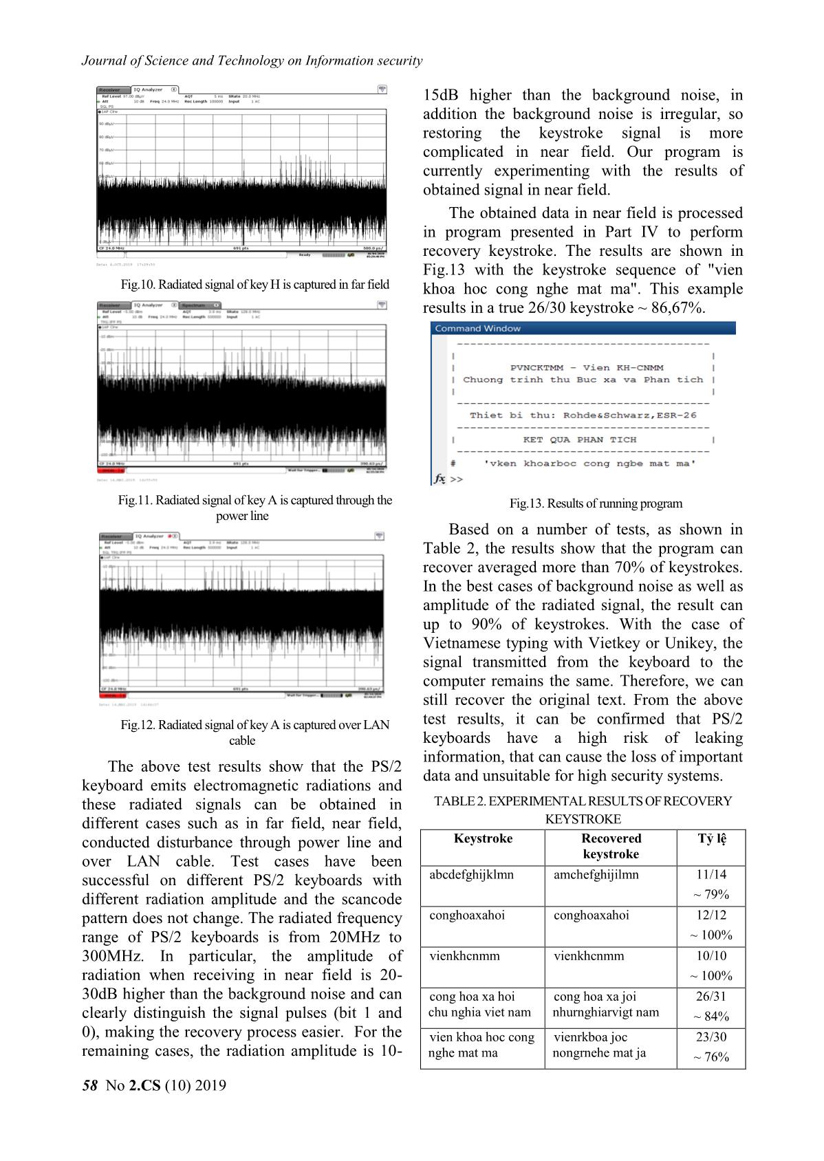 Information leakage through electromagnetic radiation of ps / 2 keyboard trang 8