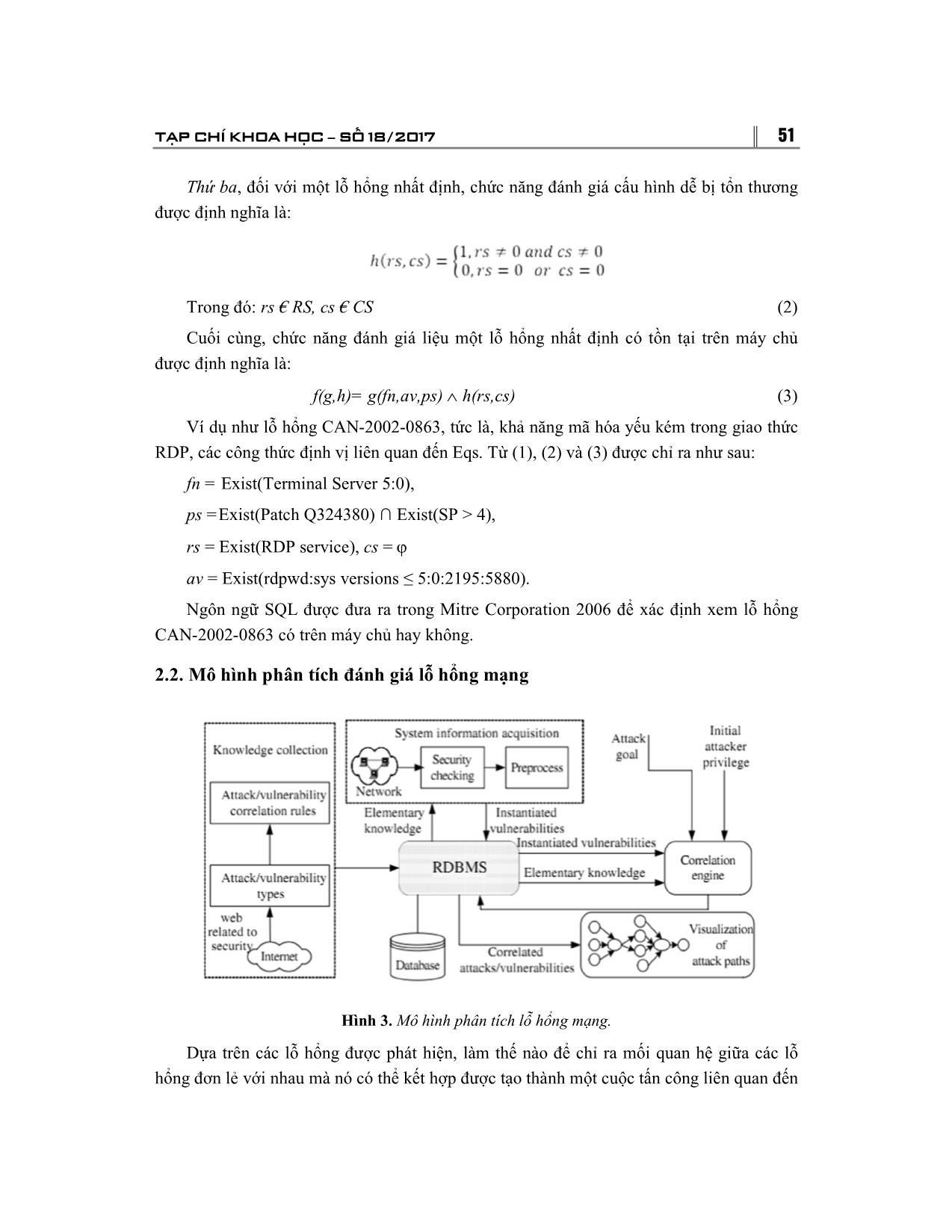 Một phương pháp đặc tả logic cho việc đánh giá và phân tích lỗ hổng an ninh mạng trang 6