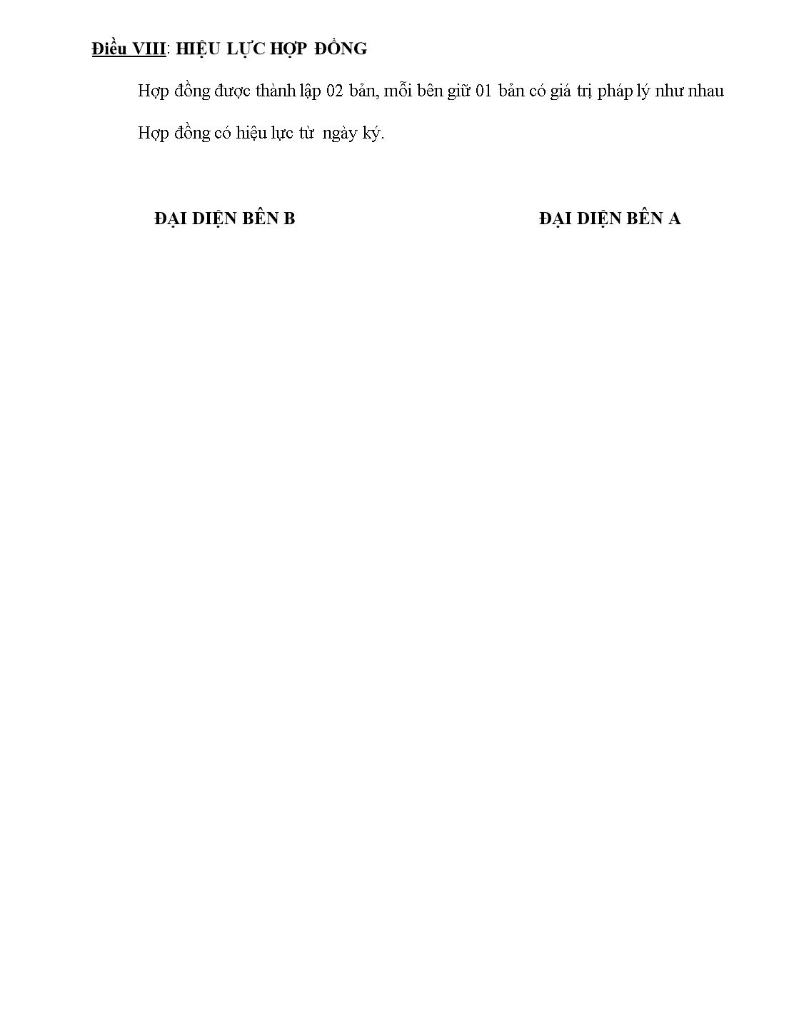 Biểu mẫu tổng hợp các mẫu hợp đồng kinh tế hay trang 6