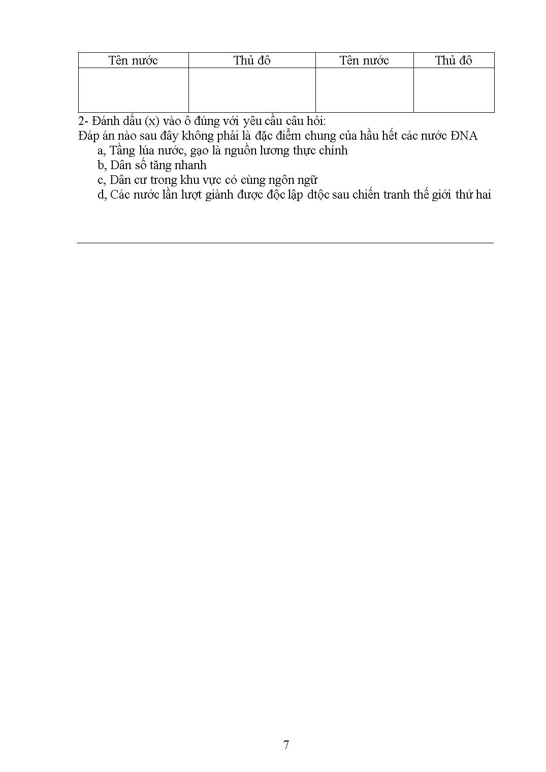 Giáo án Địa lý Lớp 8 - Chương trình học kì 2 trang 7