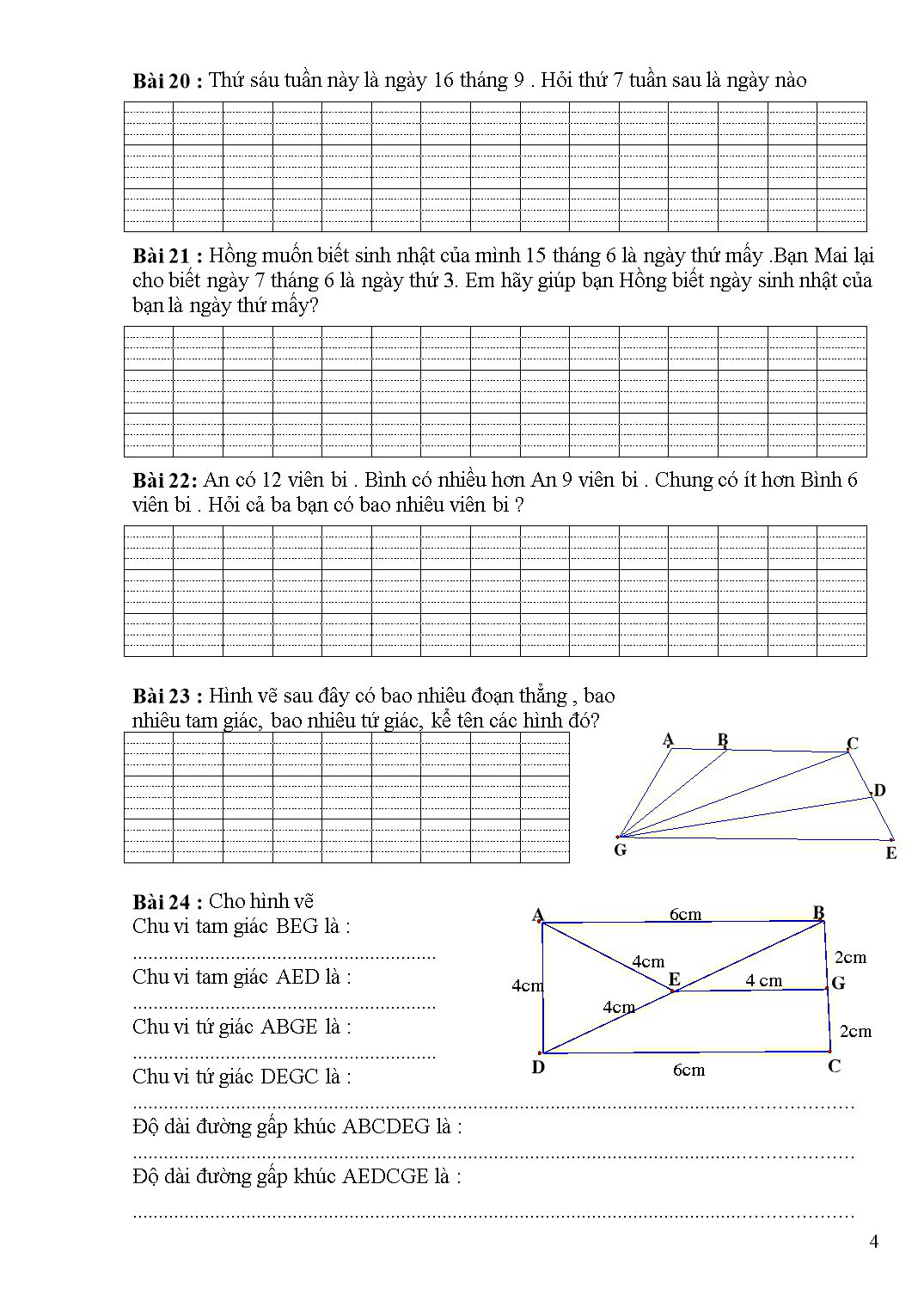 100 bài toán luyện học sinh giỏi lớp 2 trang 4