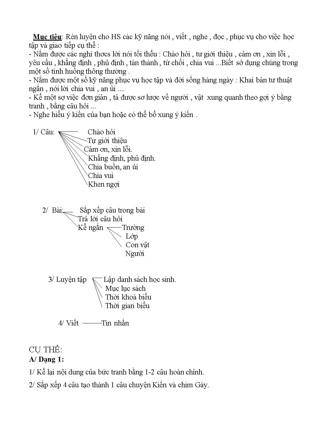 Đề cương ôn tập môn tiếng Việt lớp 2 trang 3