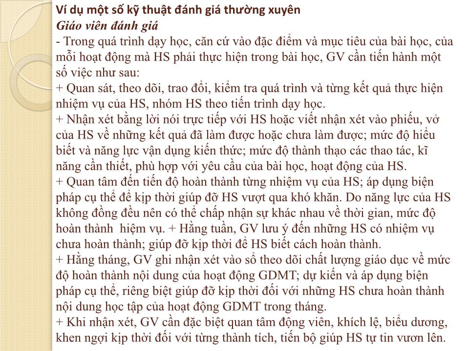 Hướng dẫn đánh giá thường xuyên môn Mĩ thuật cấp tiểu học trang 4