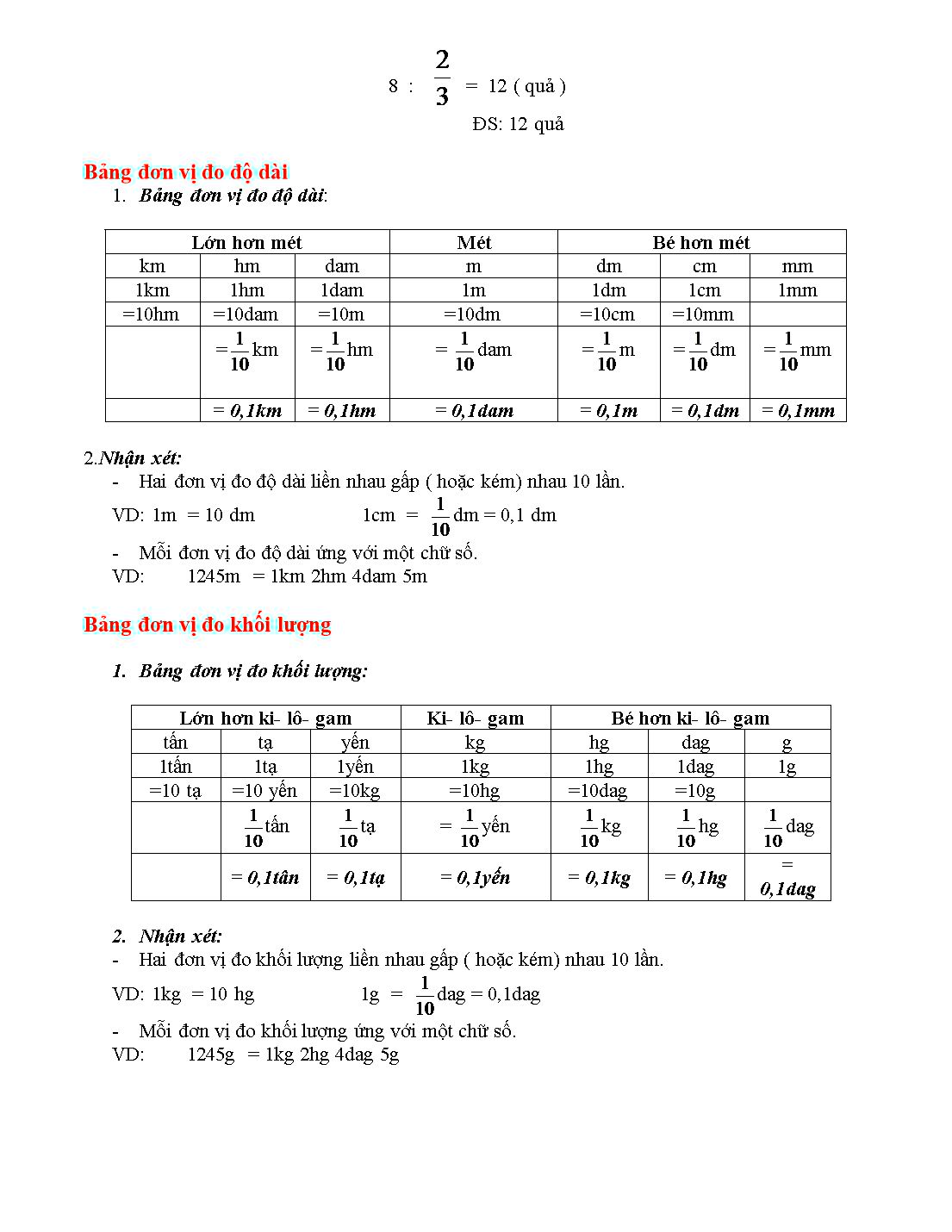 Công thức toán lớp 4 & 5 trang 7
