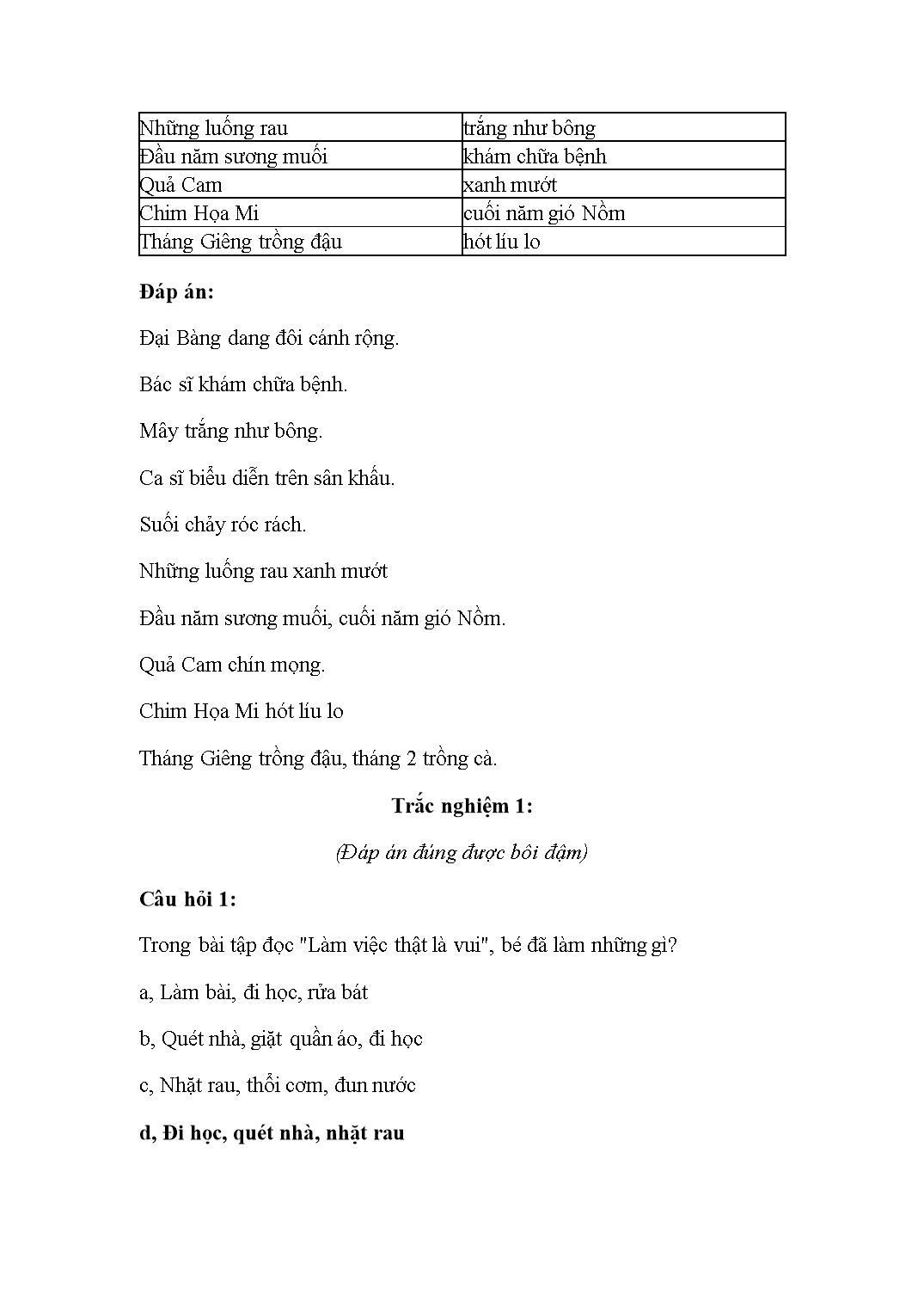 Đề thi Trạng nguyên Tiếng Việt Lớp 2 - Vòng 17 (Cấp huyện) - Năm học 2019-2020 trang 3