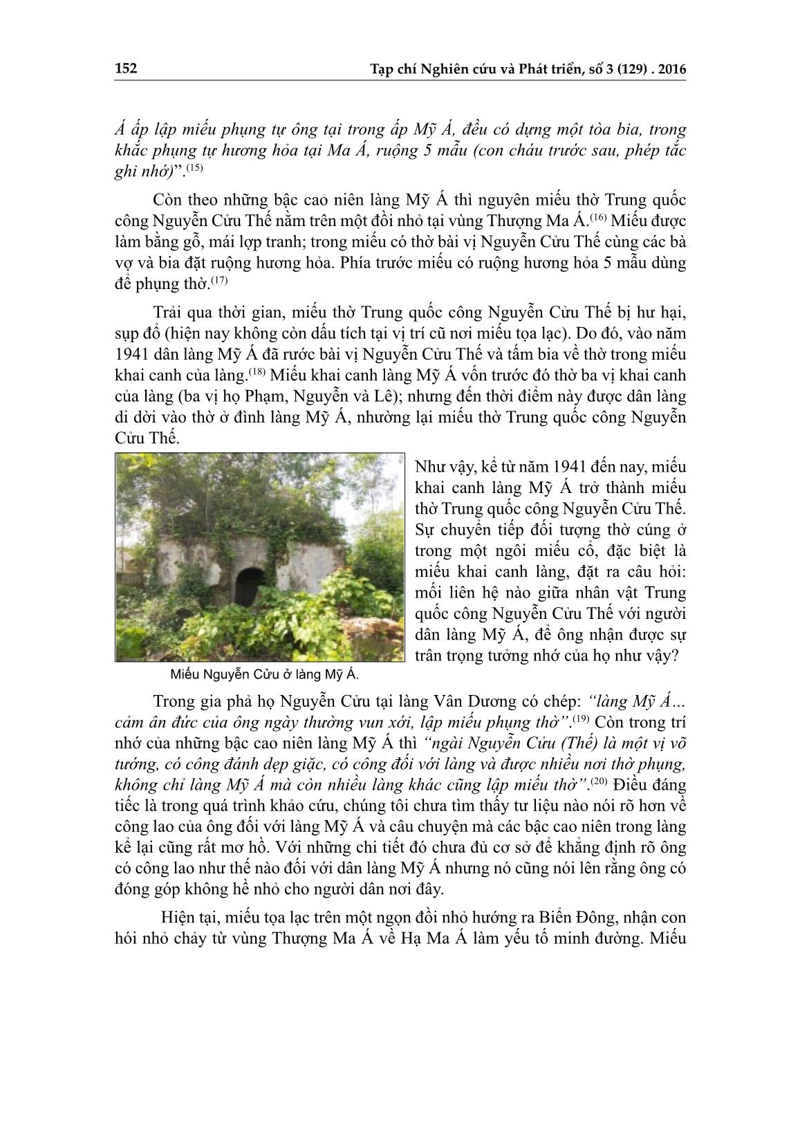 Dấu ấn của một vị quan thời chúa Nguyễn qua góc nhìn làng xã vùng Huế trang 3