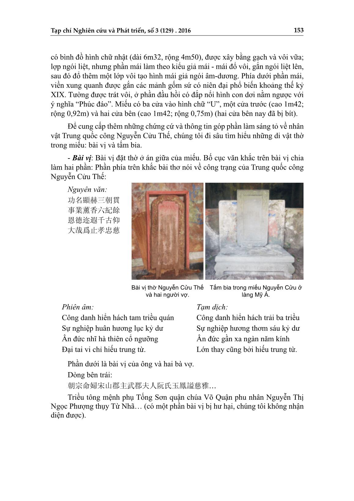 Dấu ấn của một vị quan thời chúa Nguyễn qua góc nhìn làng xã vùng Huế trang 4