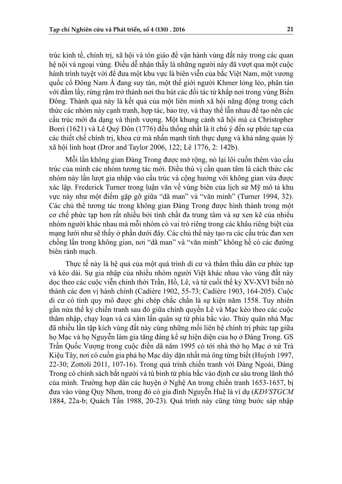 Tái định vị xứ Đàng trong trong không gian Đông Á và Đông Nam Á, thế kỷ XVI-XVIII trang 10