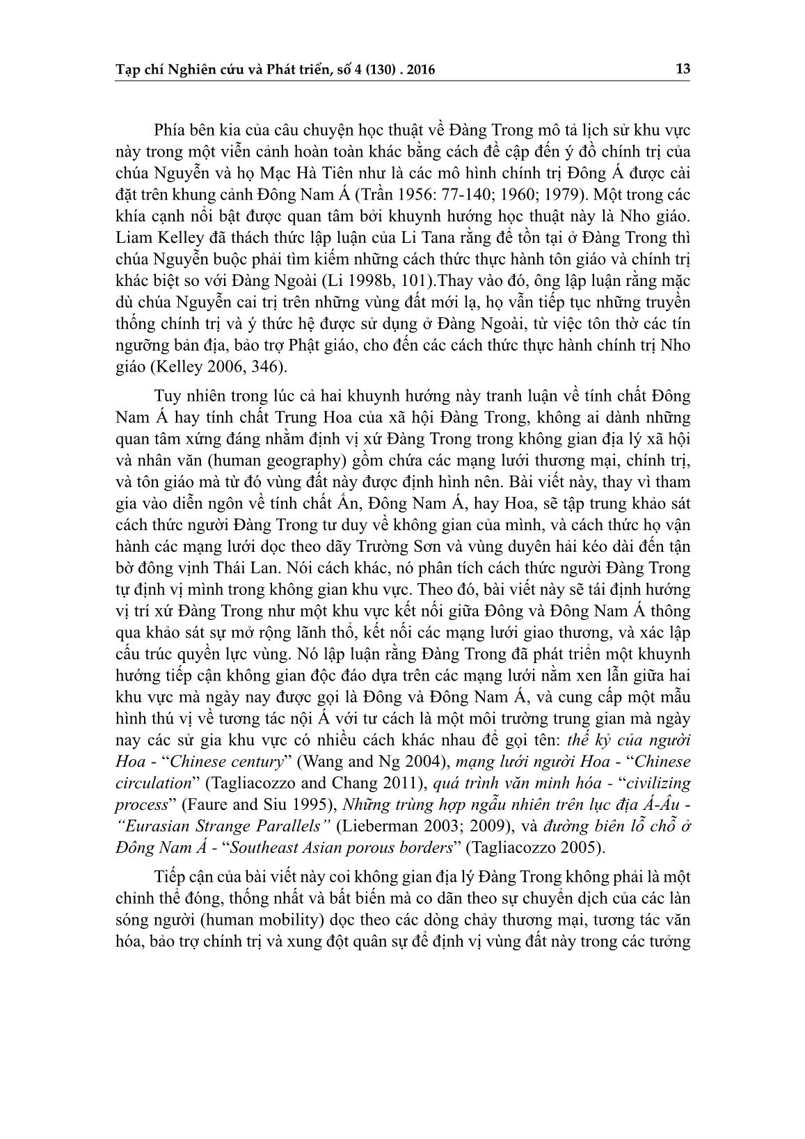 Tái định vị xứ Đàng trong trong không gian Đông Á và Đông Nam Á, thế kỷ XVI-XVIII trang 2
