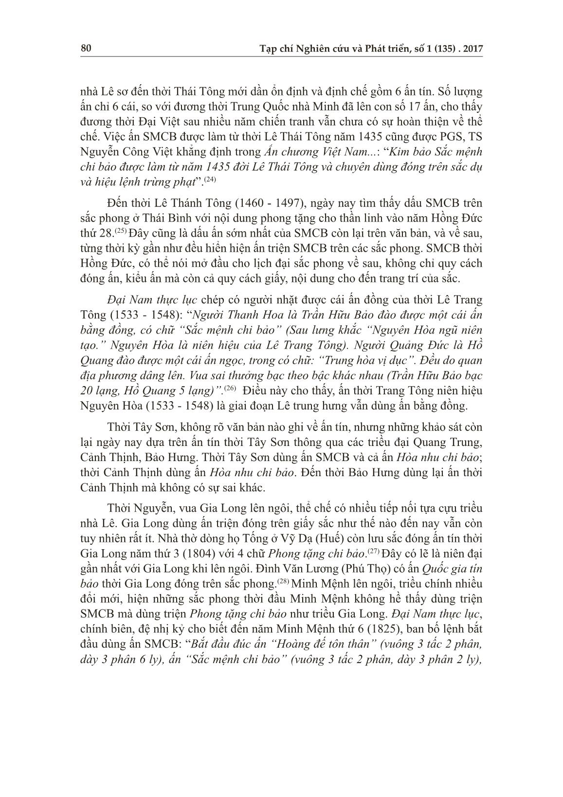 Ấn “sắc mệnh chi bảo” ở Hoàng thành Thăng Long và trào lưu phát ấn đương đại trang 7