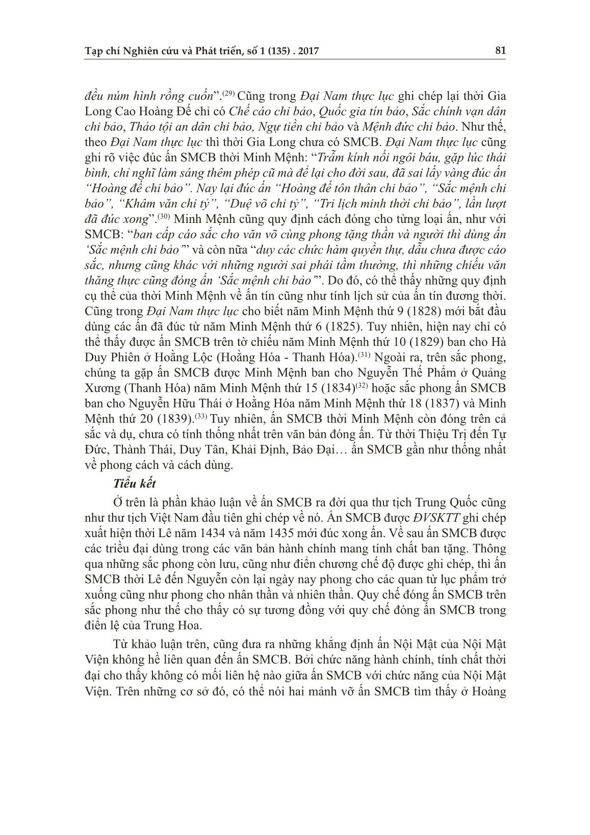 Ấn “sắc mệnh chi bảo” ở Hoàng thành Thăng Long và trào lưu phát ấn đương đại trang 8