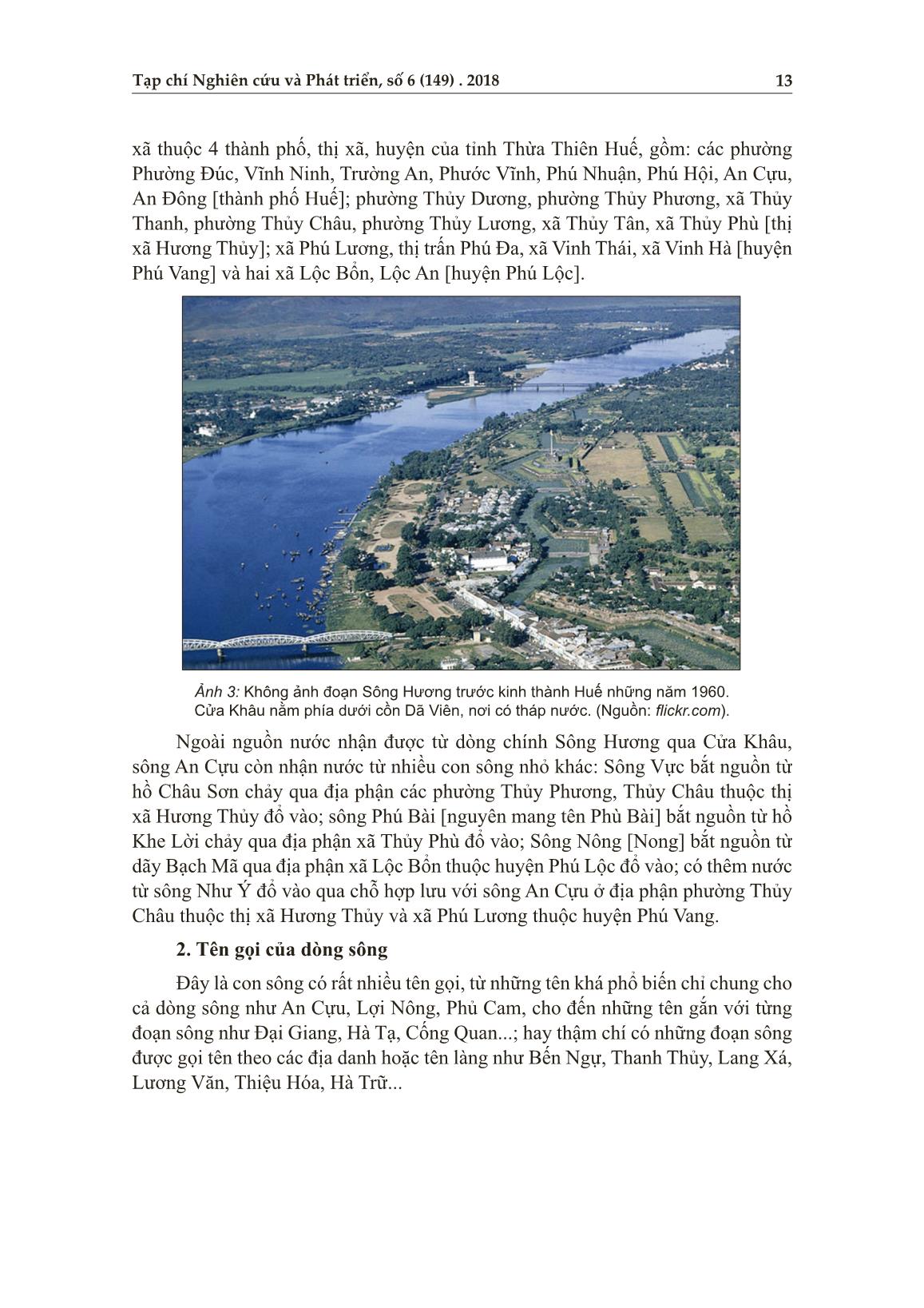 Đi tìm diện mạo của một dòng sông cổ: Sông an cựu trang 3