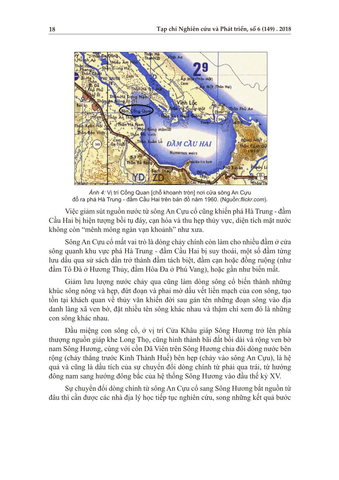Đi tìm diện mạo của một dòng sông cổ: Sông an cựu trang 8