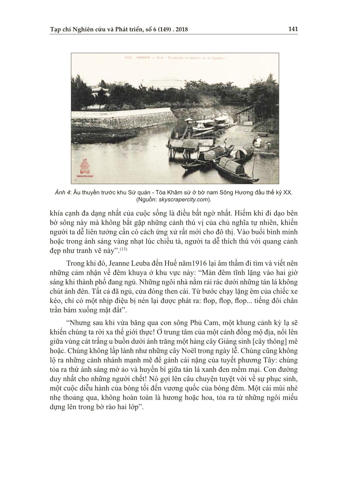 Tản mạn về sông An Cựu qua cảm nhận của người Châu Âu trước 1945 trang 10