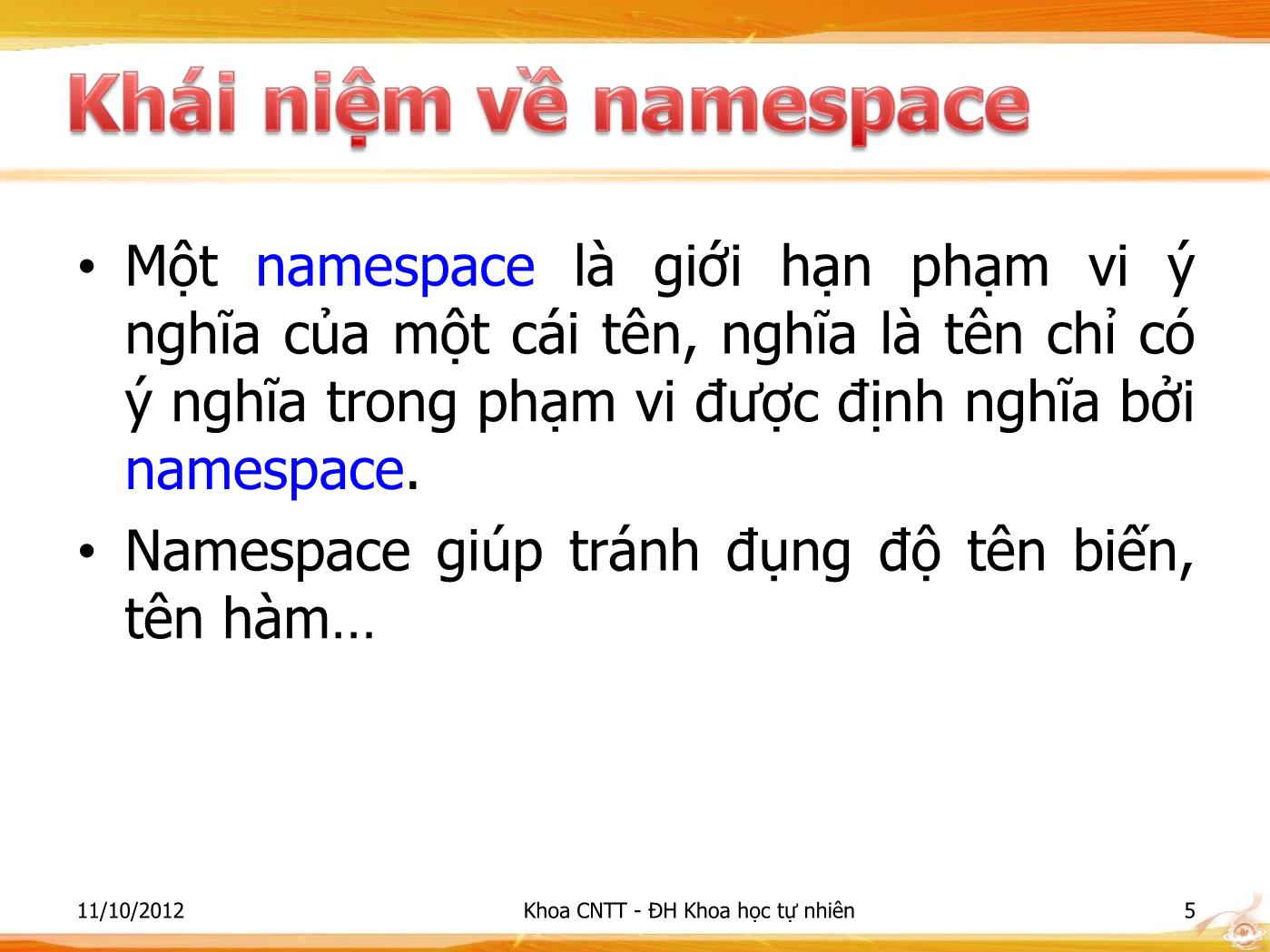 Bài giảng Lập trình - Bài: Giới thiệu về các cấu trúc điều khiển - Phạm Minh Tuấn trang 5