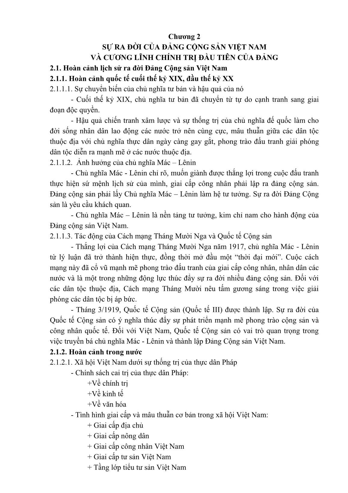 Bài giảng môn Đường lối cách mạng của Đảng Cộng sản Việt Nam - Nguyễn Thị Kim Anh trang 5