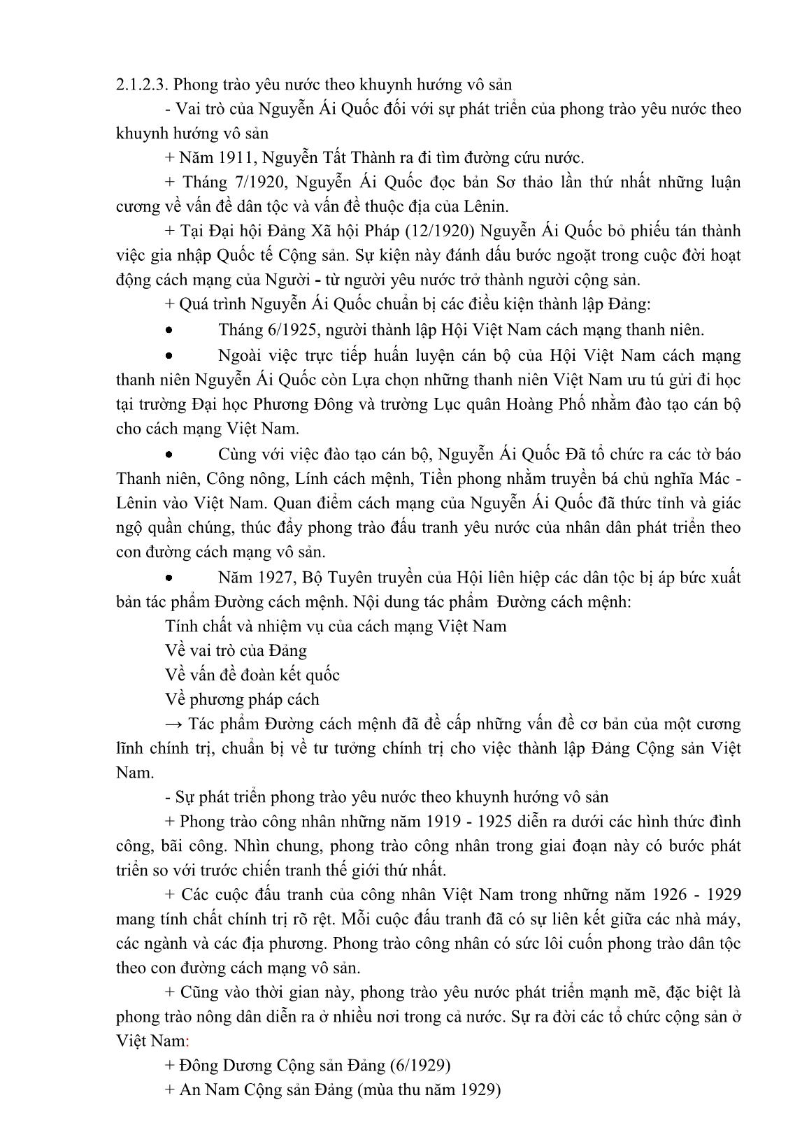 Bài giảng môn Đường lối cách mạng của Đảng Cộng sản Việt Nam - Nguyễn Thị Kim Anh trang 7