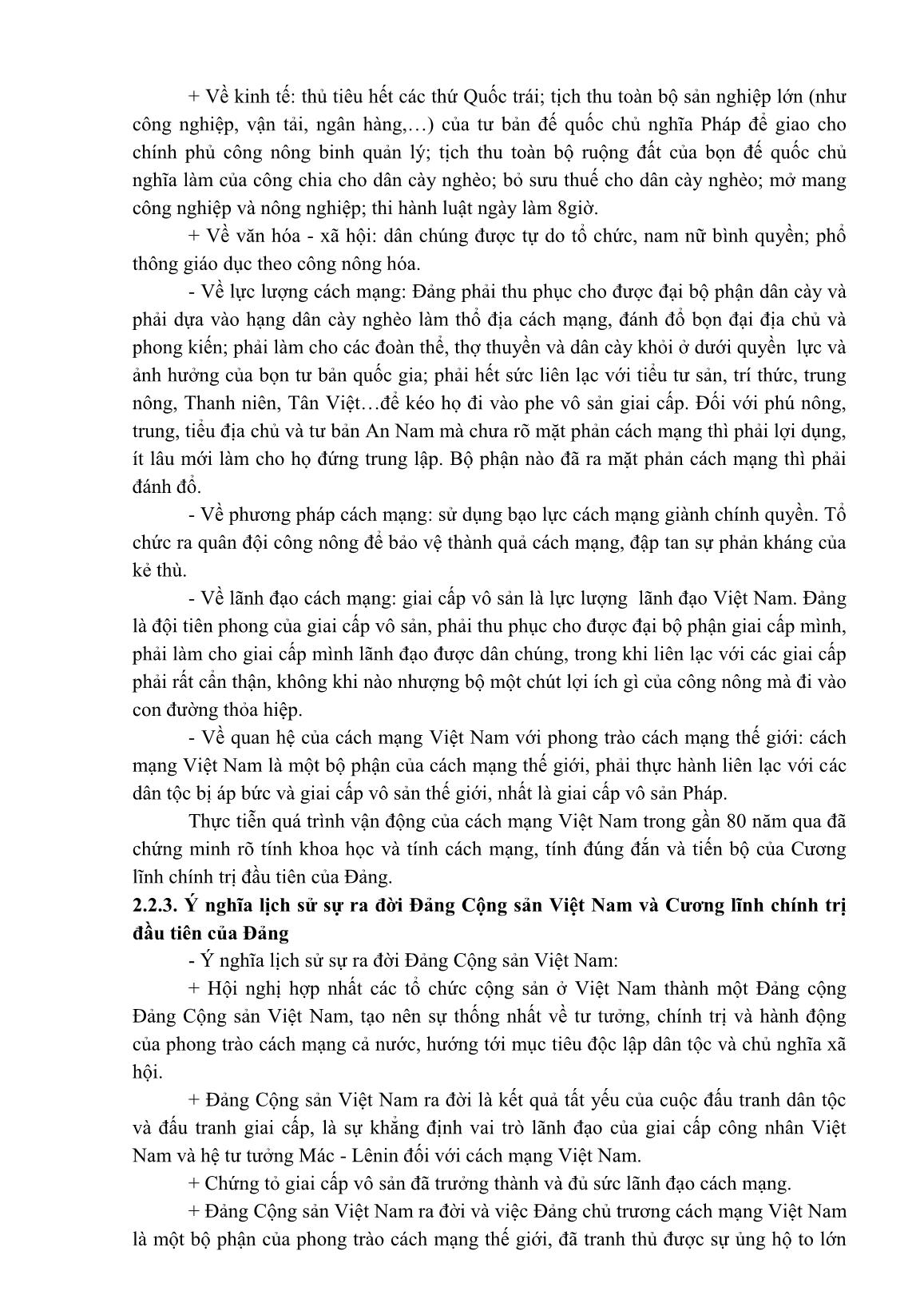 Bài giảng môn Đường lối cách mạng của Đảng Cộng sản Việt Nam - Nguyễn Thị Kim Anh trang 9