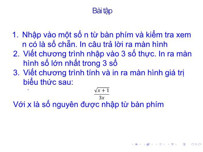 Bài giảng Tin học đại cương - Bài 4: Các cấu trúc điều khiển - Nguyễn Thị Phương Thảo trang 6