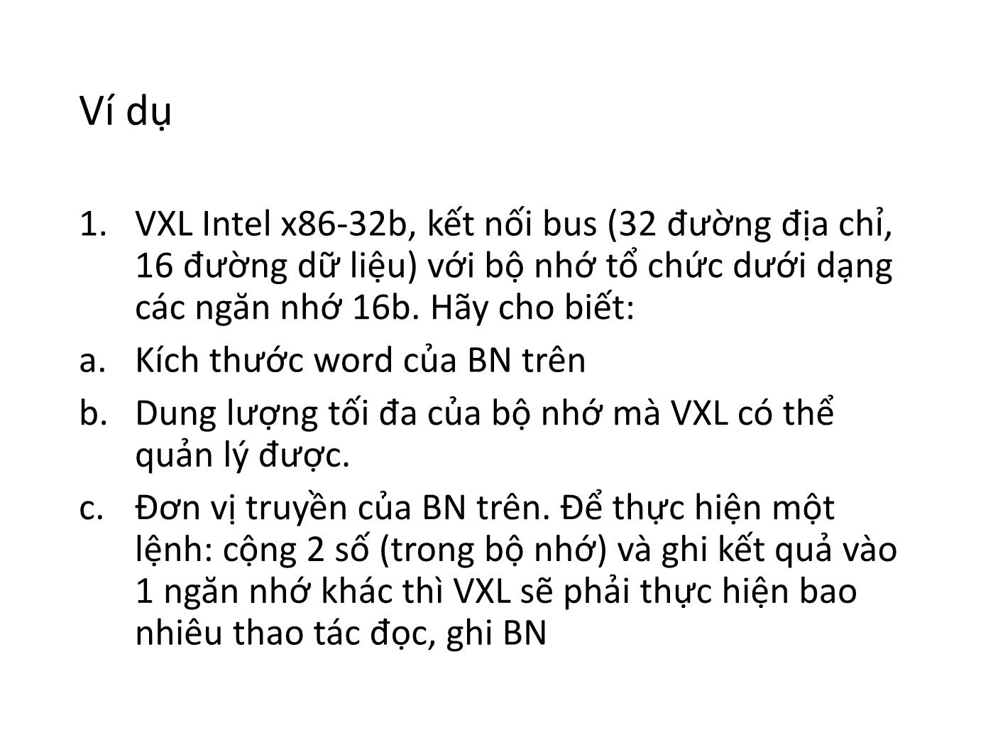 Bài giảng Kiến trúc máy tính - Chương 4: Bộ nhớ cache trang 3