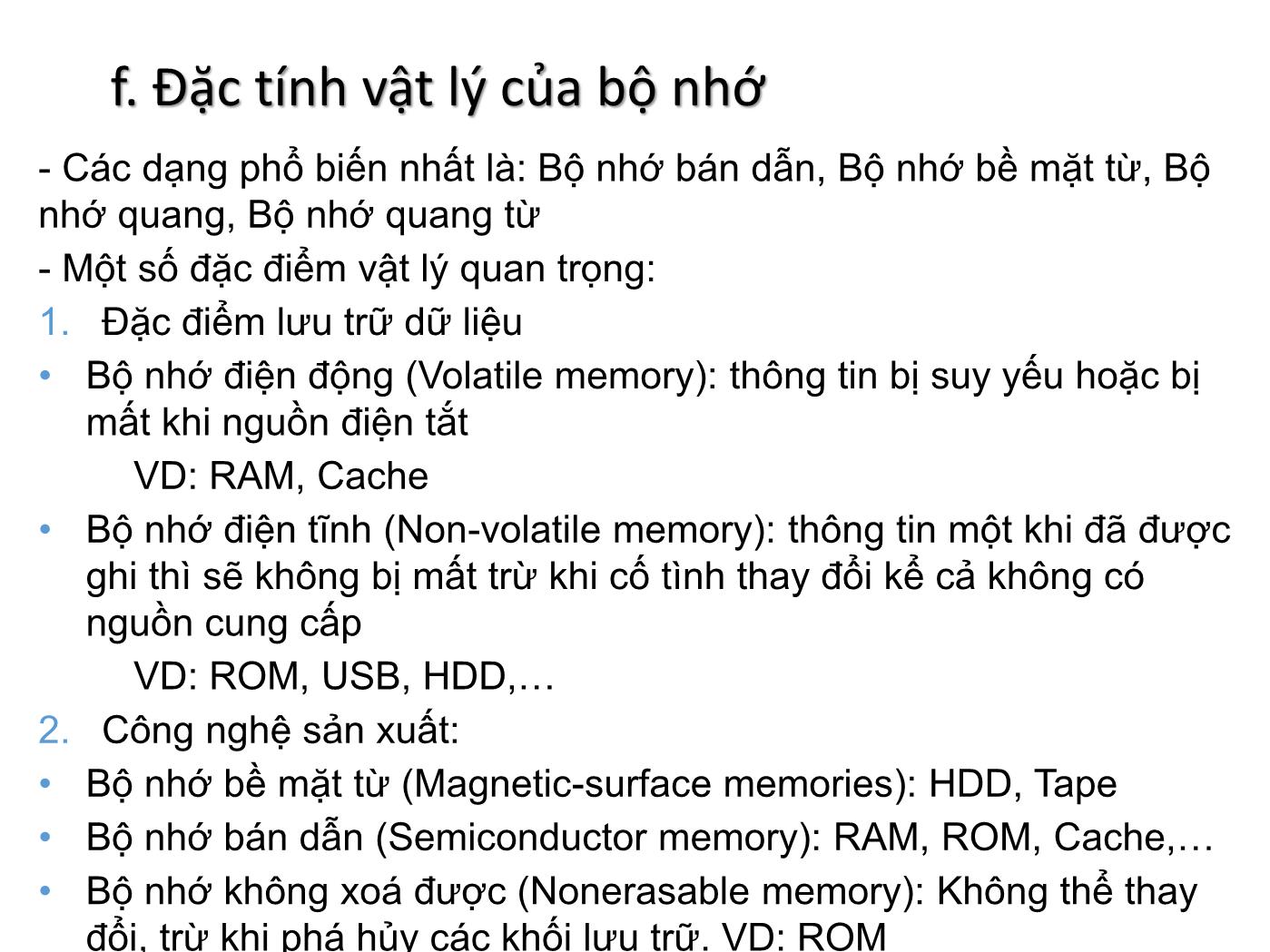 Bài giảng Kiến trúc máy tính - Chương 4: Bộ nhớ cache trang 8