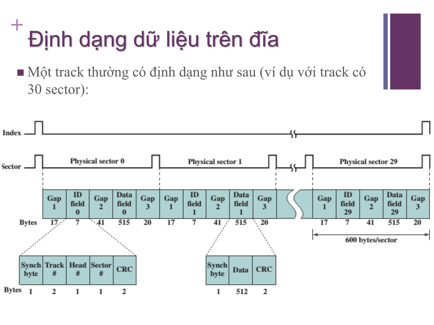 Bài giảng Kiến trúc máy tính - Chương 6: Bộ nhớ ngoài trang 10