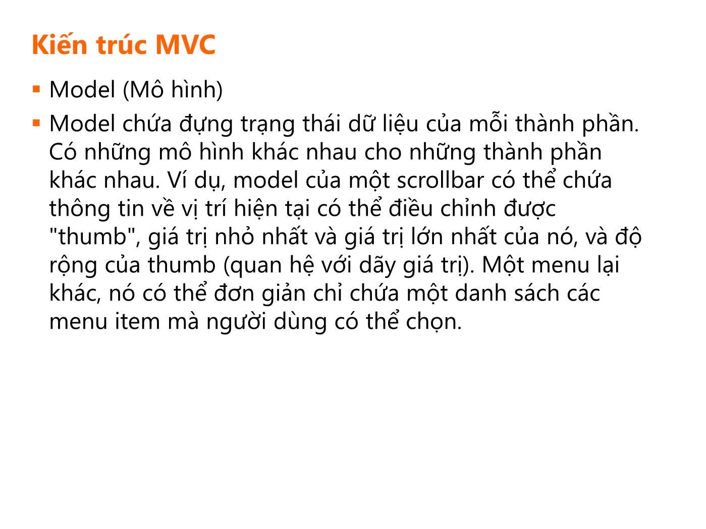 Bài giảng Lập trình Java 3 - Bài 7: Kiến trúc MVC trang 6