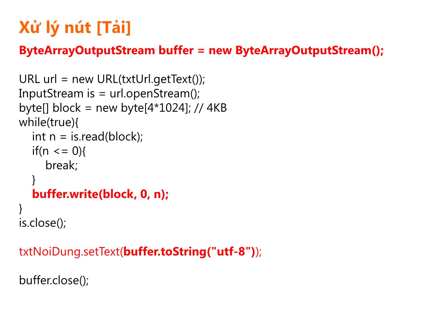 Bài giảng Lập trình Java 3 - Bài 8: Networking trang 9