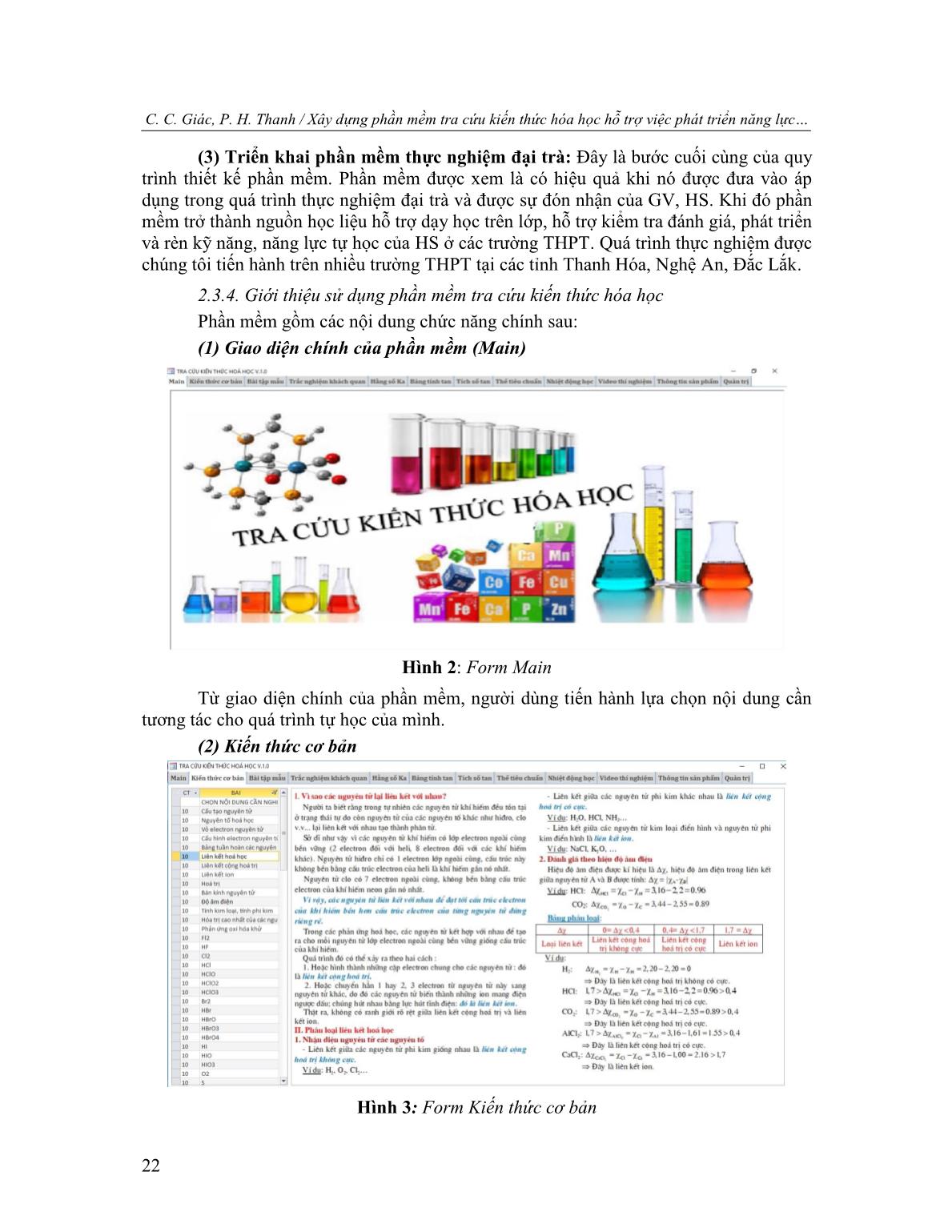Xây dựng phần mềm tra cứu kiến thức hóa học hỗ trợ việc phát triển năng lực tự học hóa học cho học sinh trung học phổ thông trang 4