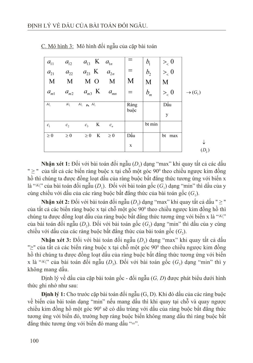 Định lý về dấu của bài toán đối ngẫu trang 4