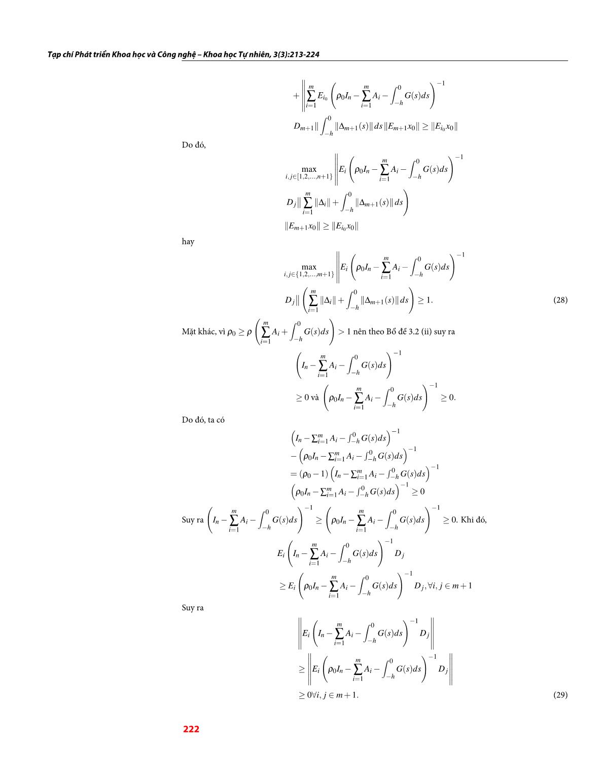 Điều kiện đủ cho tính chất epsilon-co của một lớp hệ phương trình sai phân phi tuyến với biến liên tục trang 10